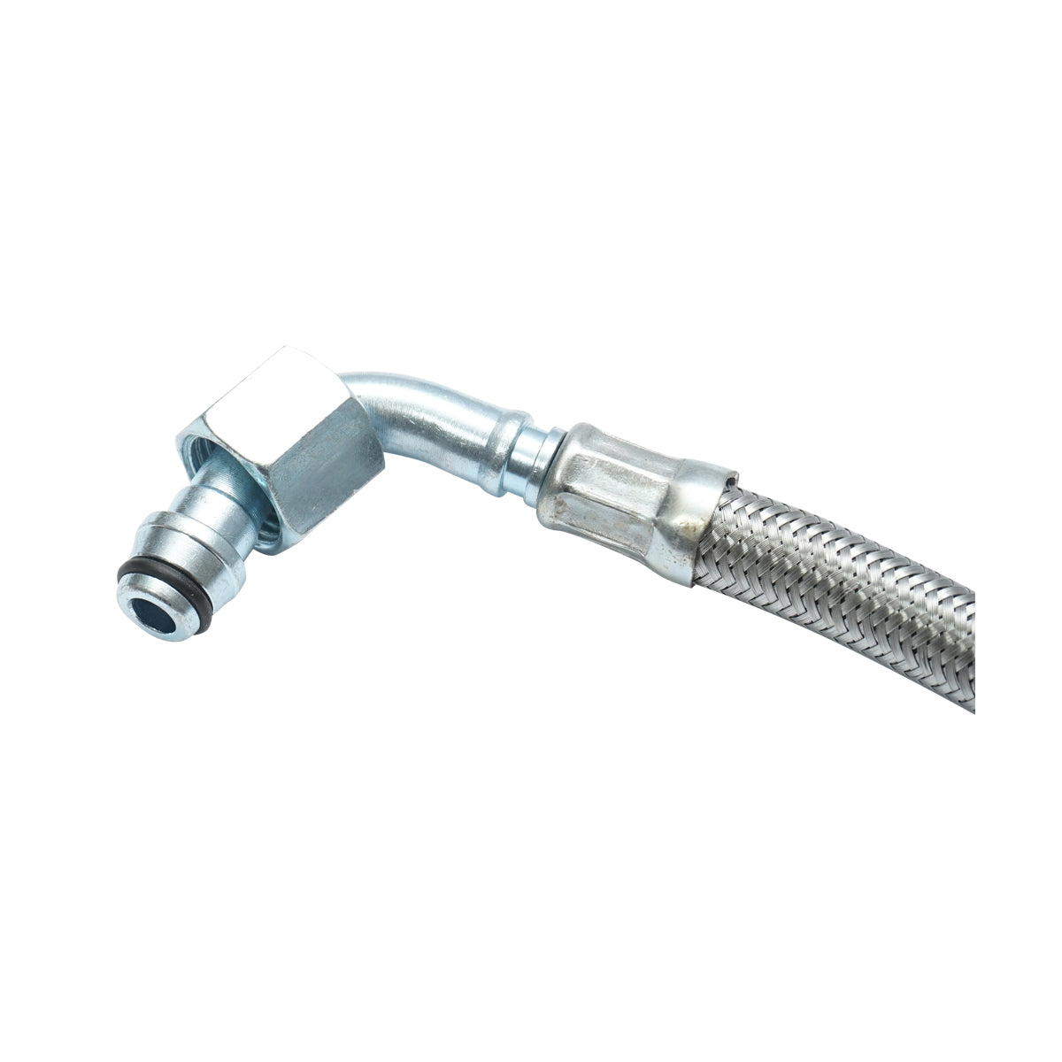 Hydraulické hadice pre naviják lesného traktora, sada 4ks, dĺžky 500, 800, 1300, 1800mm