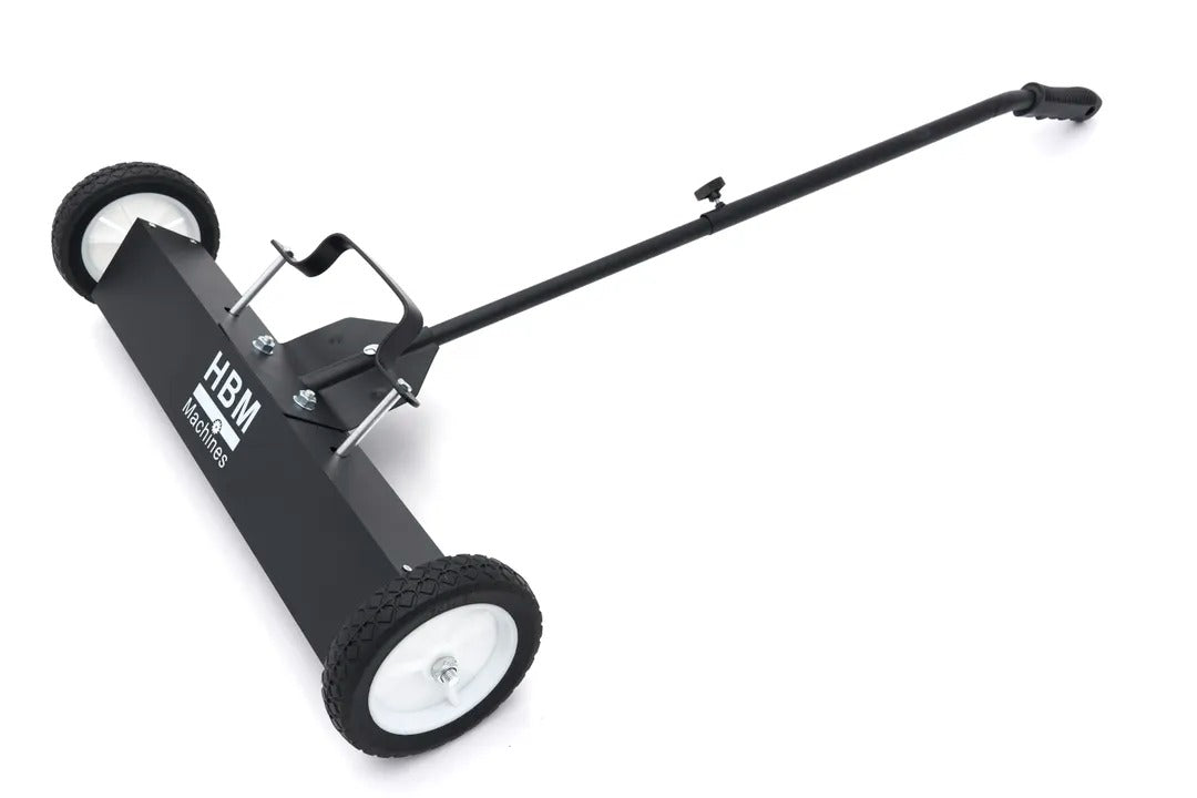 Magnetická metla s kolesami HBM