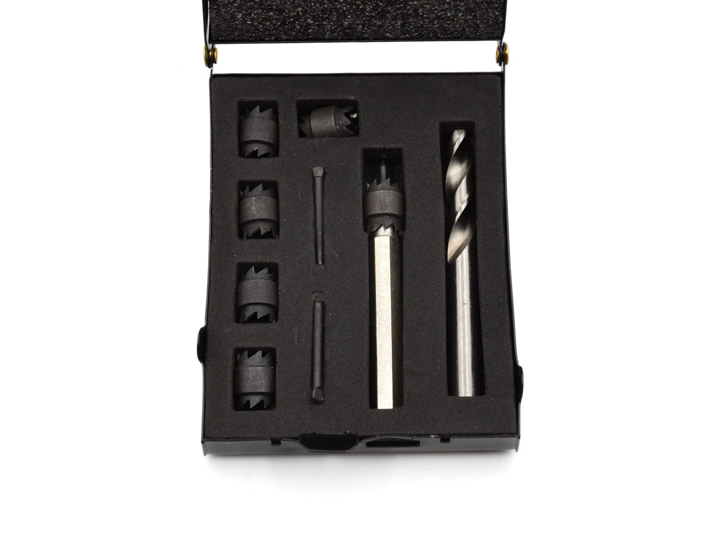 Sada vrtákov na zváracie body M8–M10 9 kusov Geko