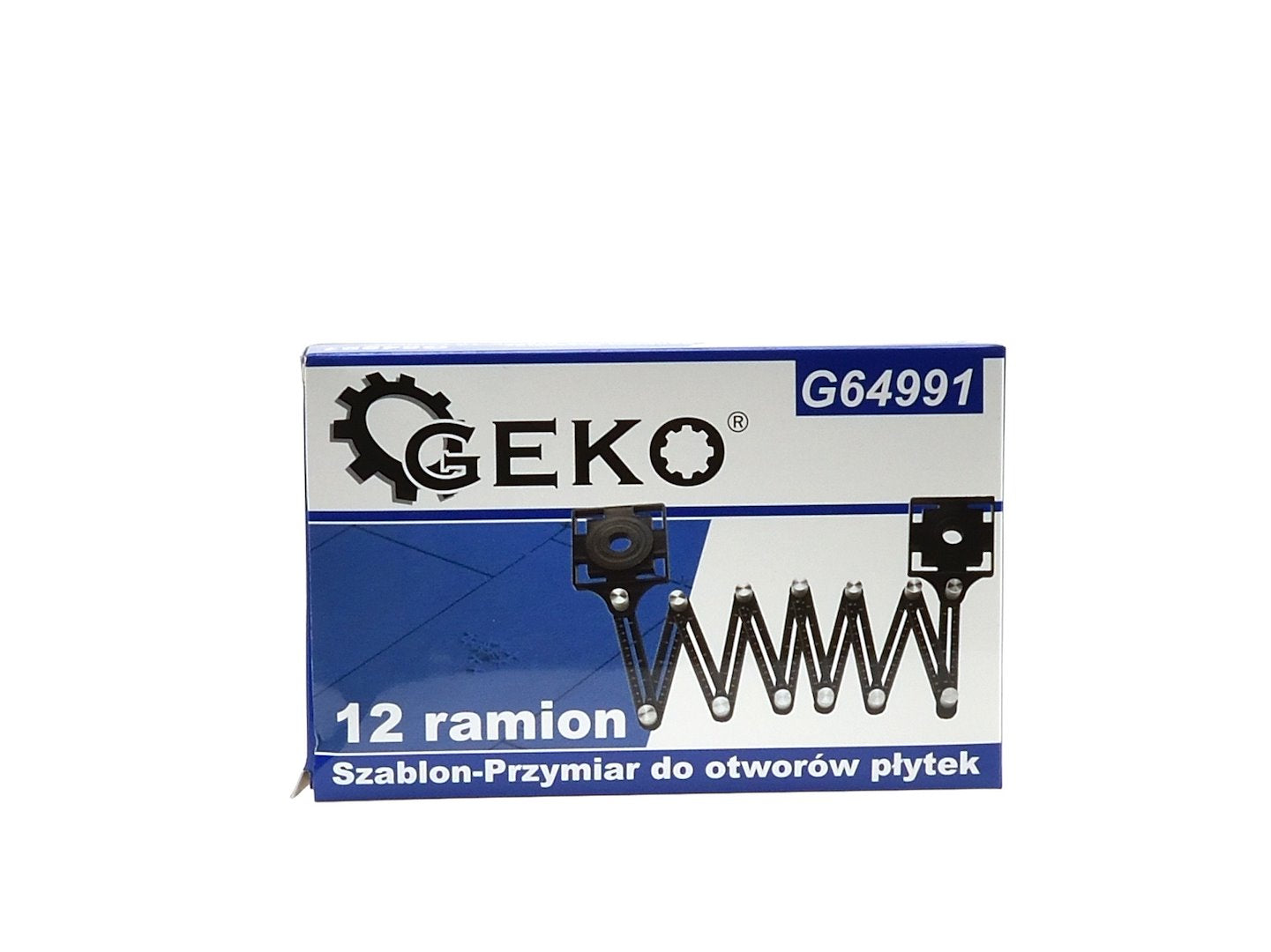 Pravítko s 12 ramenami na označovanie a vŕtanie Geko