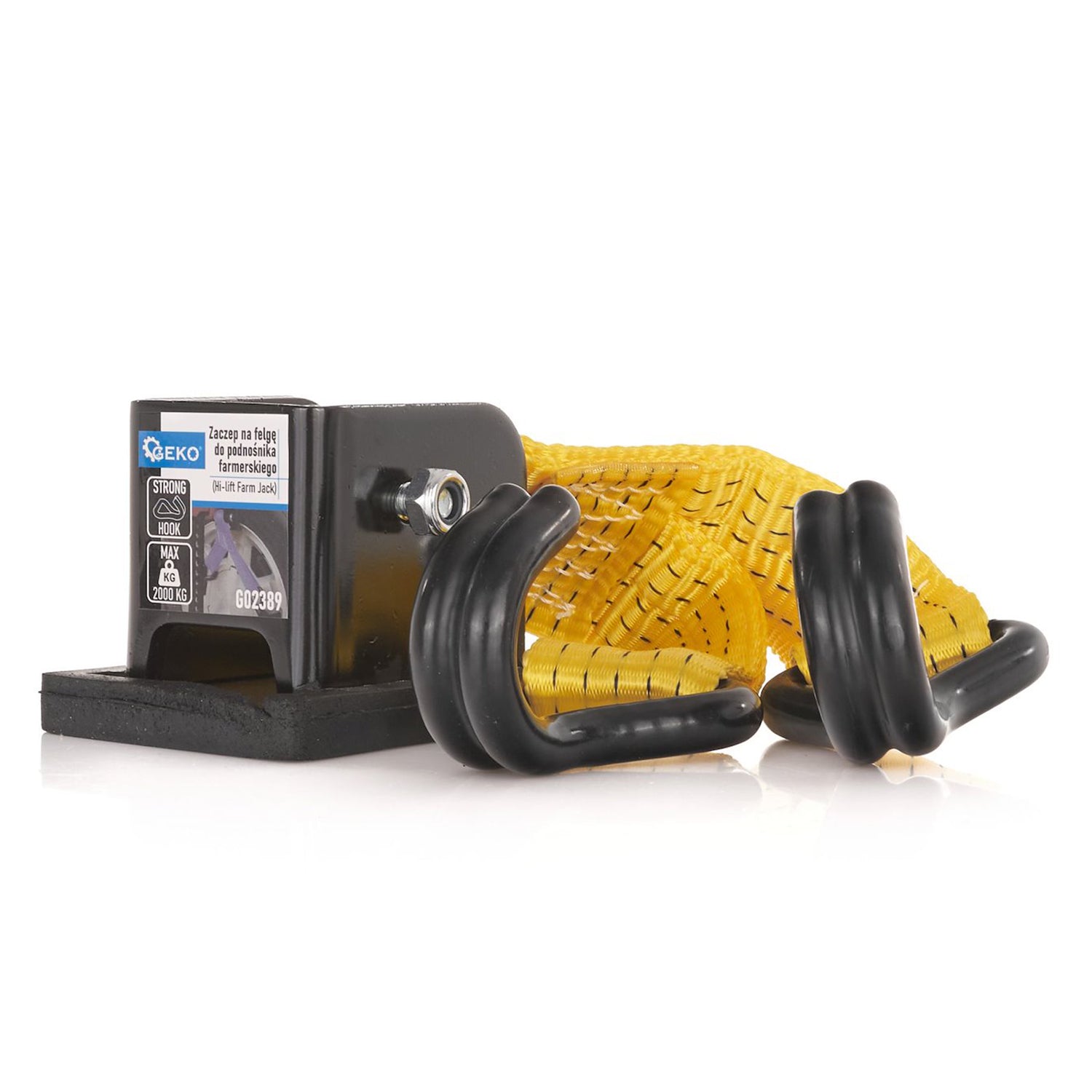 Adaptér na mechanický zdvihák offroad hi-lift 2t na zdvíhanie za ráfik