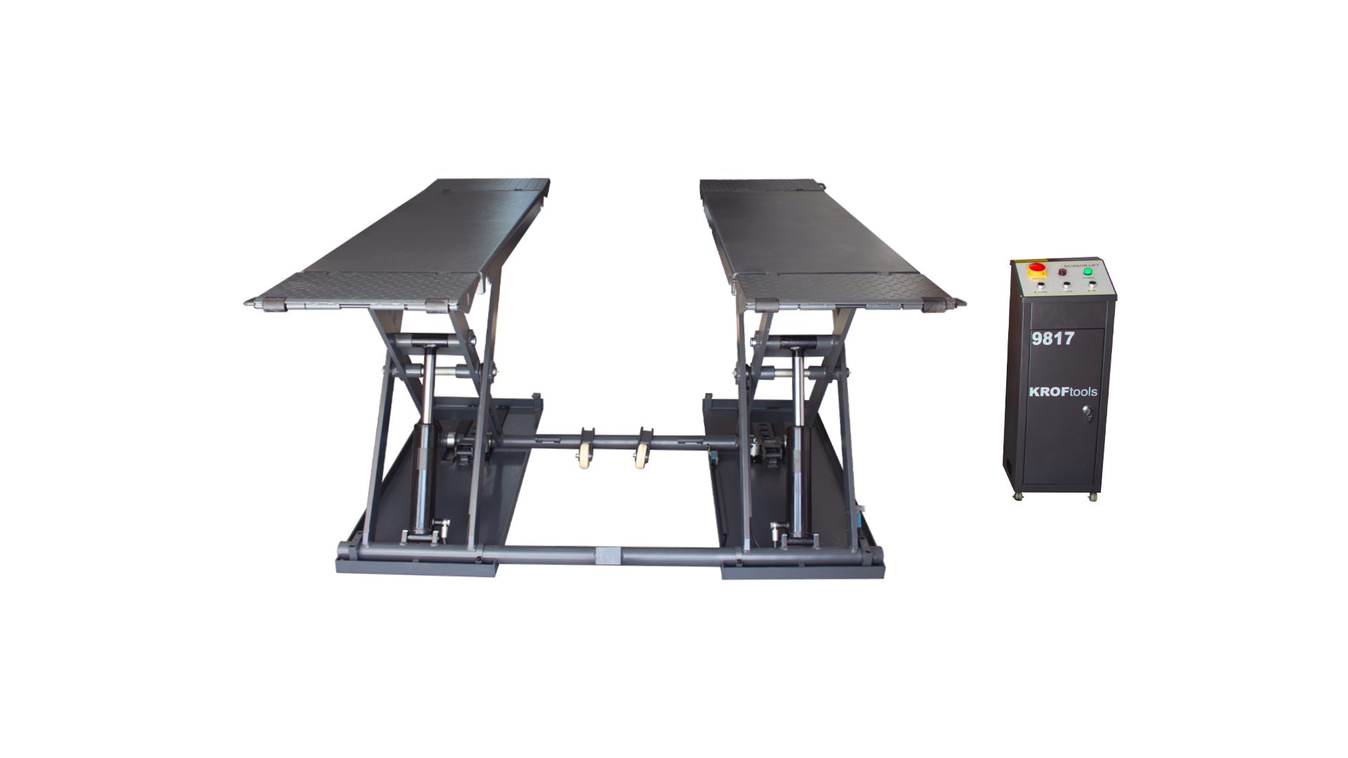 Mobilný nožnicový zdvihák 3t 220V + olej zdarma