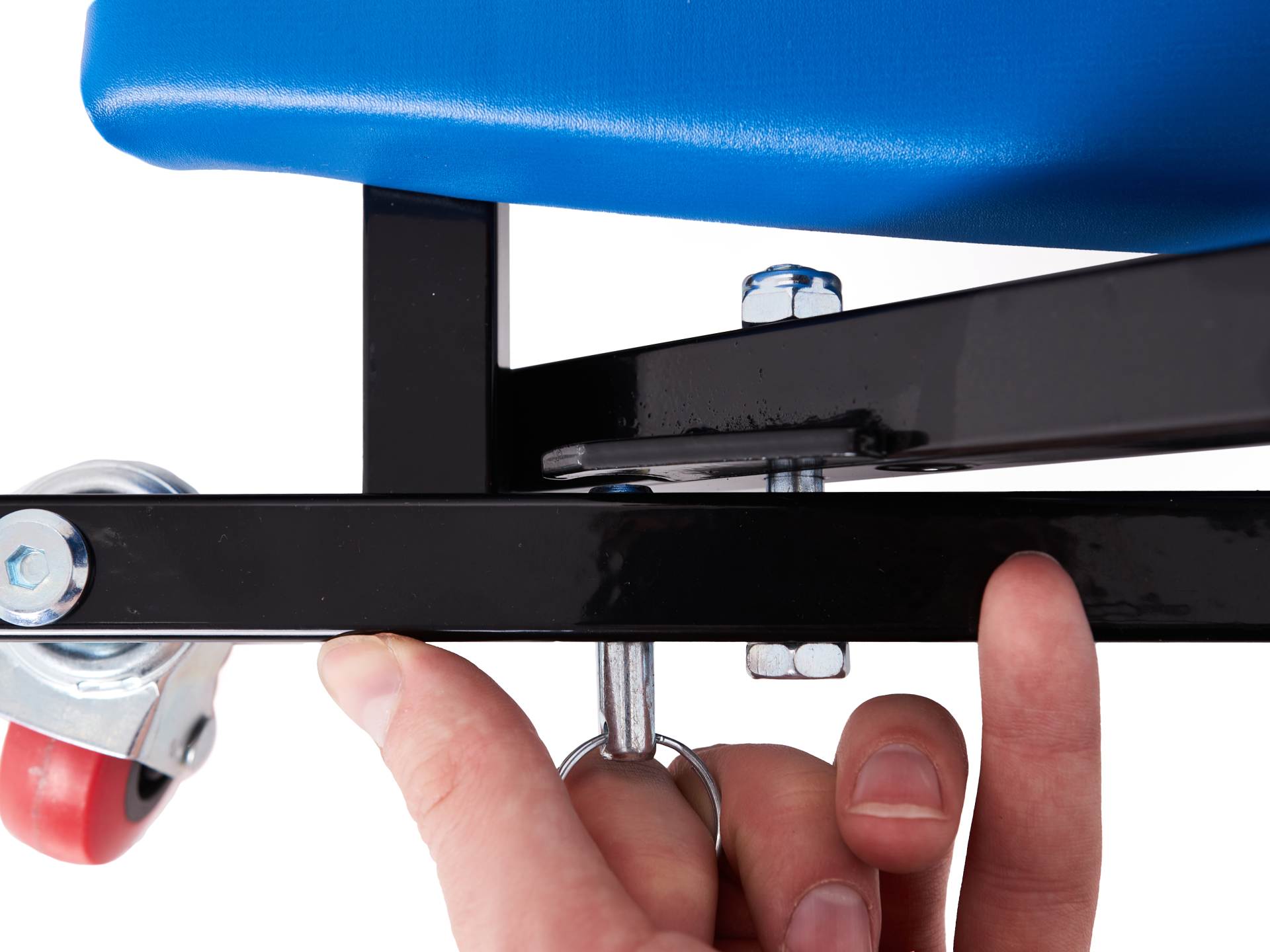 Pojazdné lehátko a stolička 2v1 do autoservisu Geko