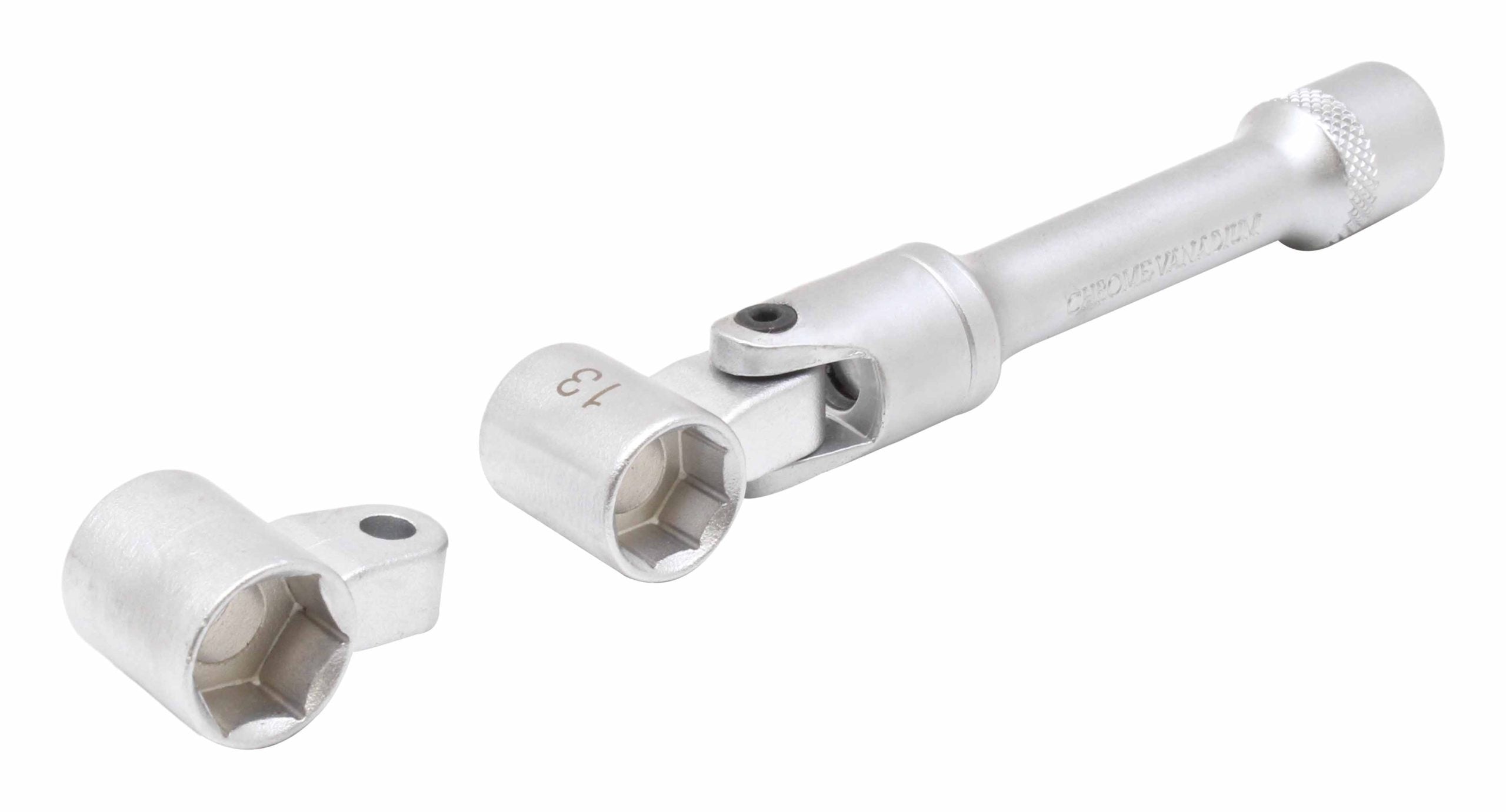 Nadstavec - kĺbový nástrčný kľúč na montáž a demontáž matice McPherson 13 - 14mm 6/8-hranný 3/8''