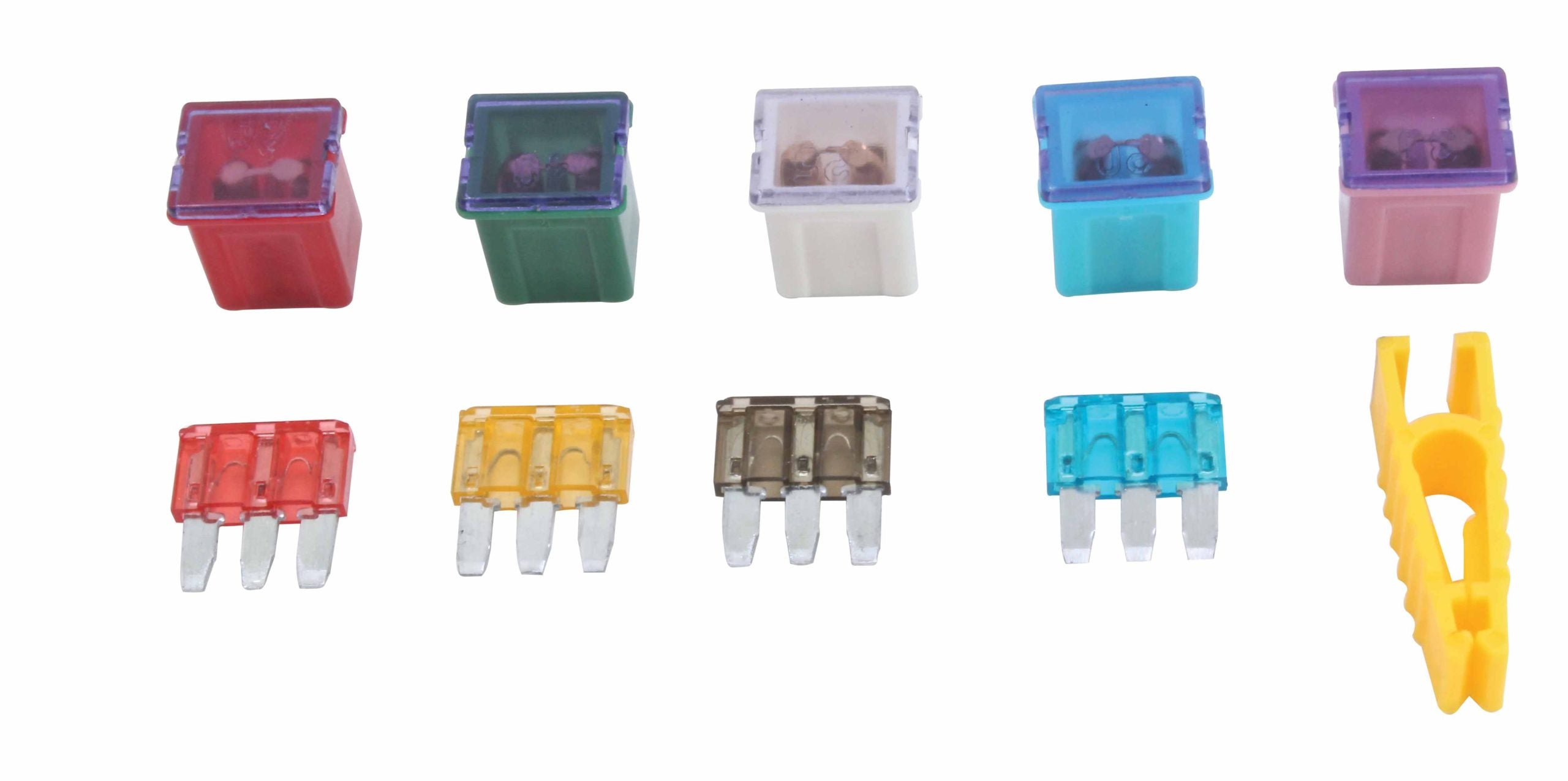 Sada automobilových poistiek typu M a micro 3, 41ks