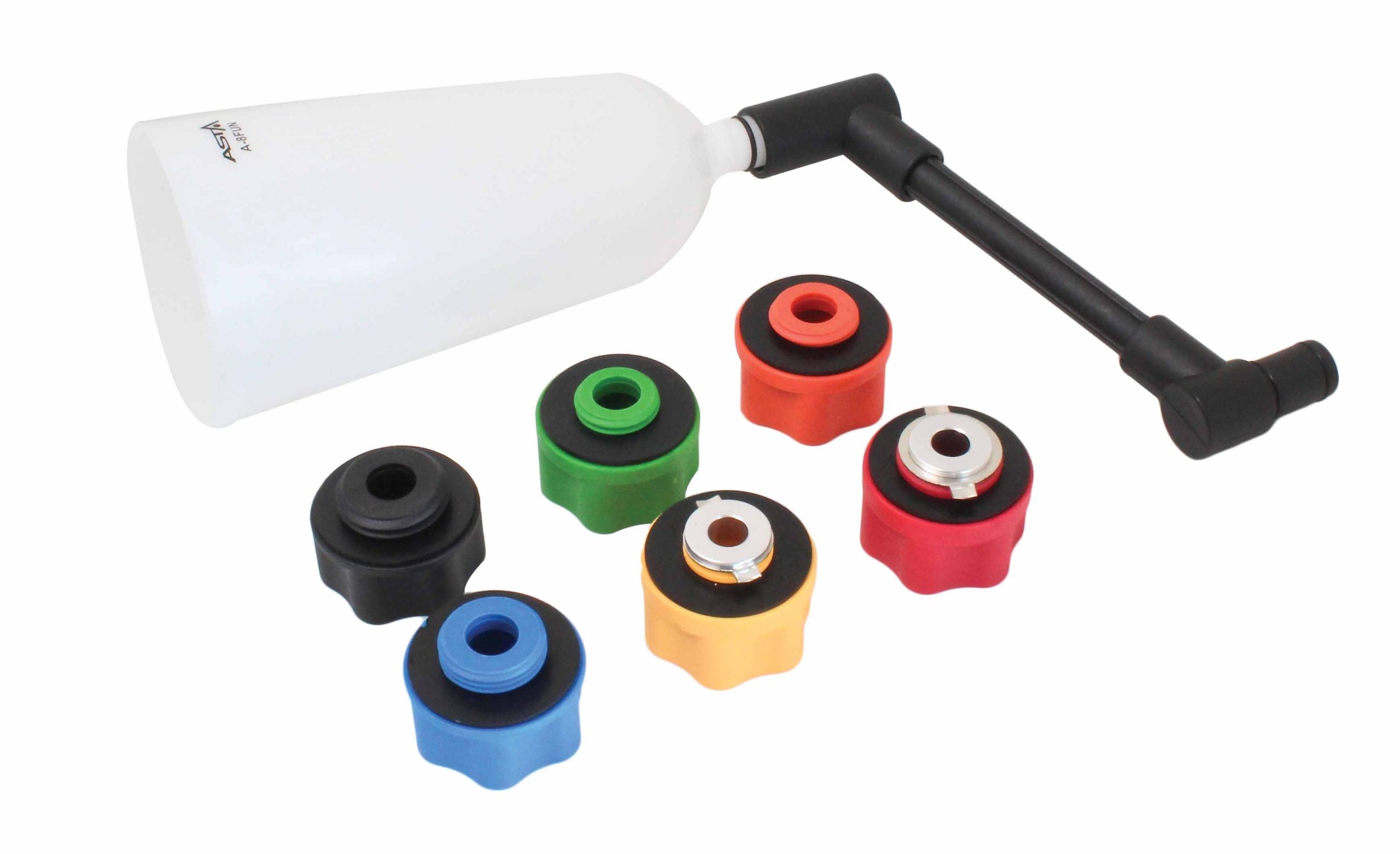 Sada lievikov s 8 špeciálnymi adaptérmi na výmenu oleja