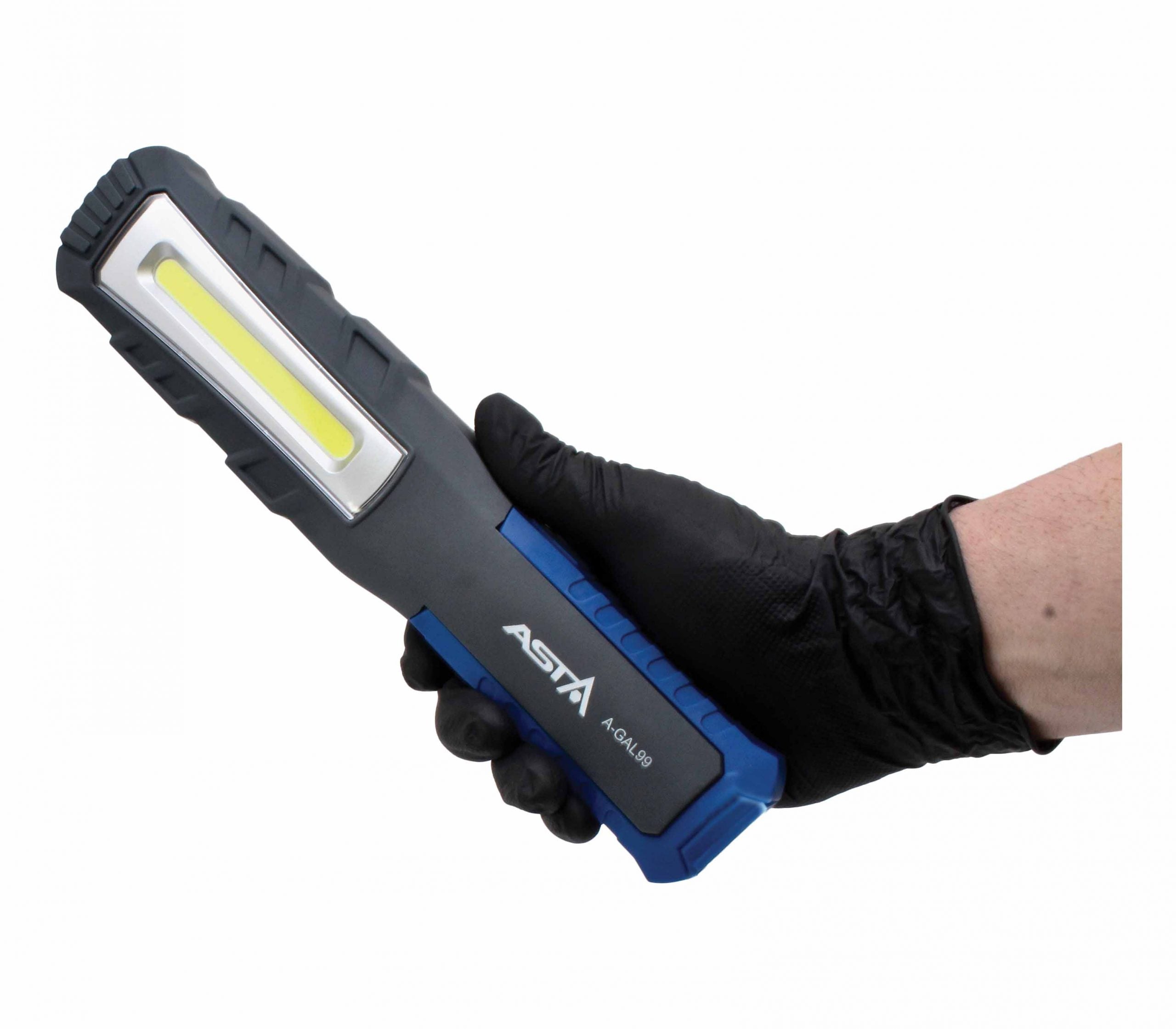 LED COB lampa s akumulátorom, 800lm Asta