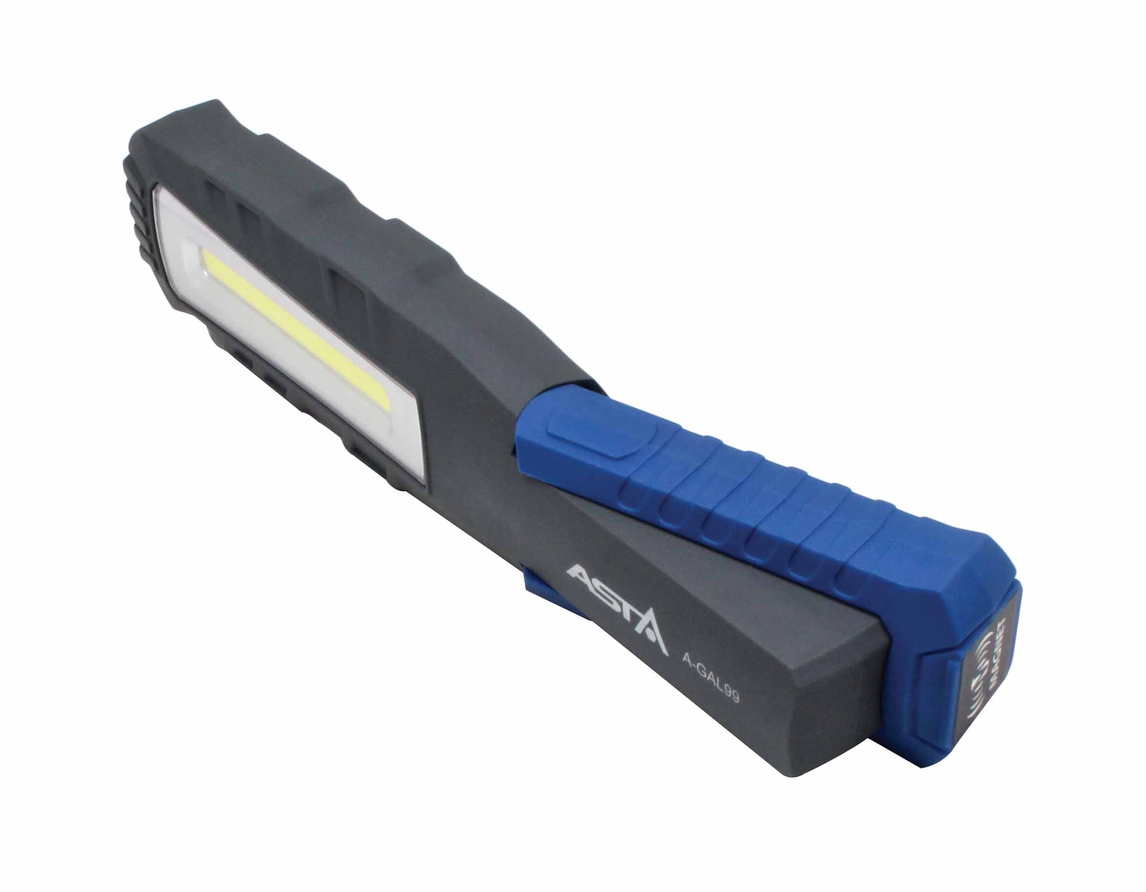 LED COB lampa s akumulátorom, 800lm Asta