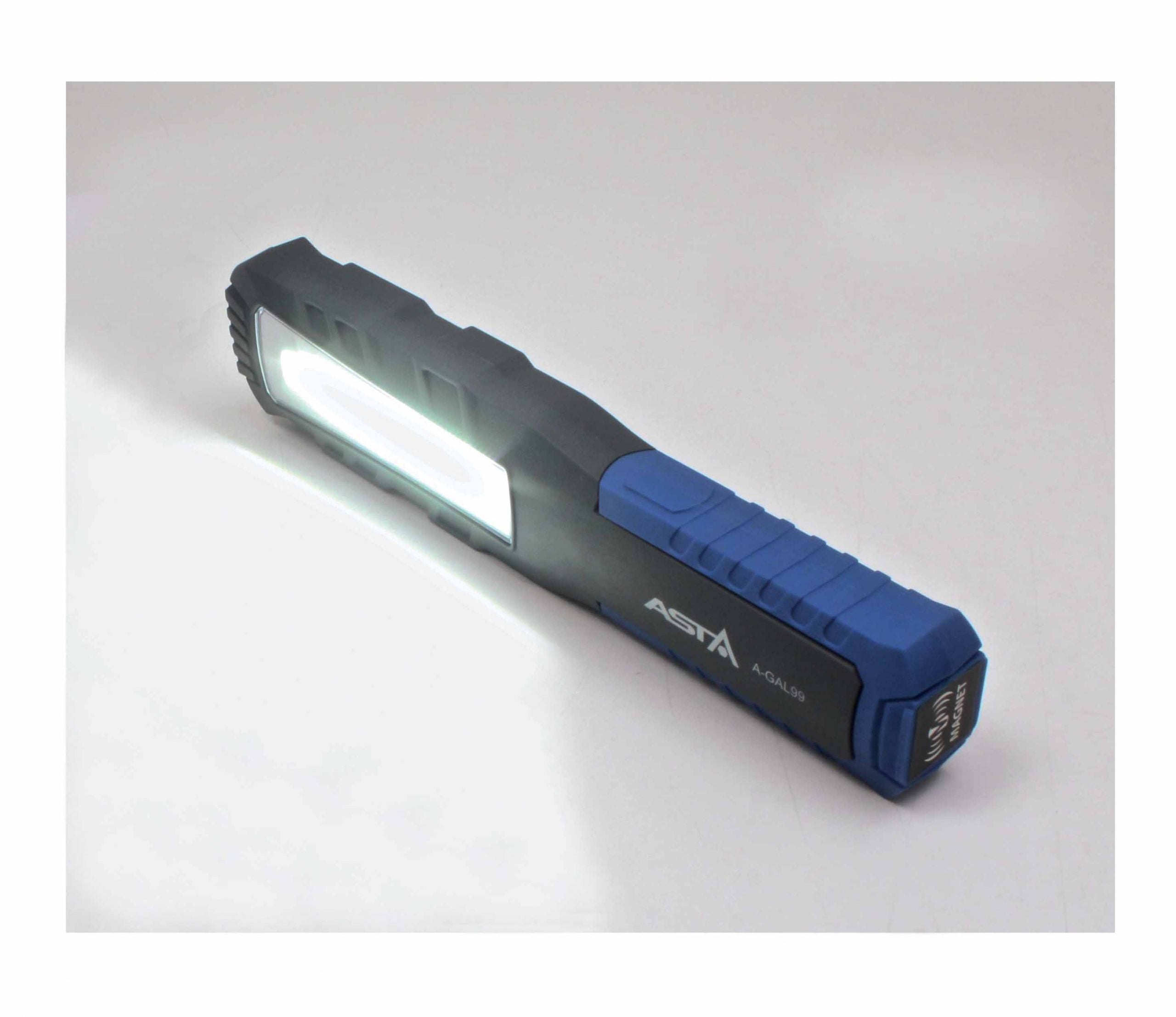 LED COB lampa s akumulátorom, 800lm Asta