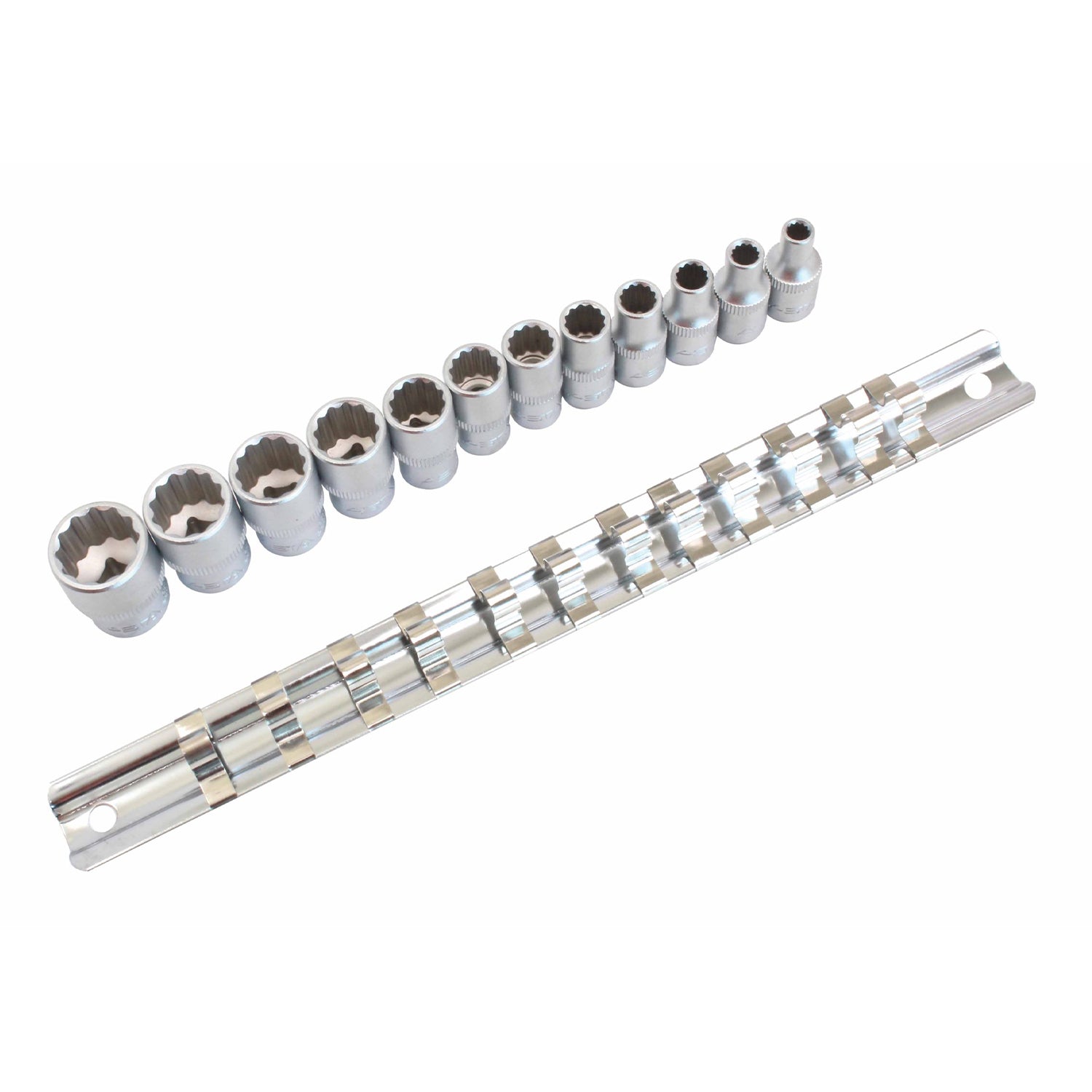 Sada nadstavcov - nástrčných hlavíc 12-hran 1/4'', 12ks