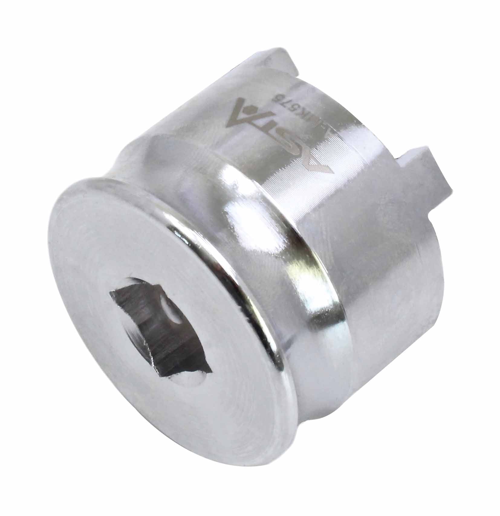 Štvorpinový nástrčný kľúč 38 mm na drážkované matice