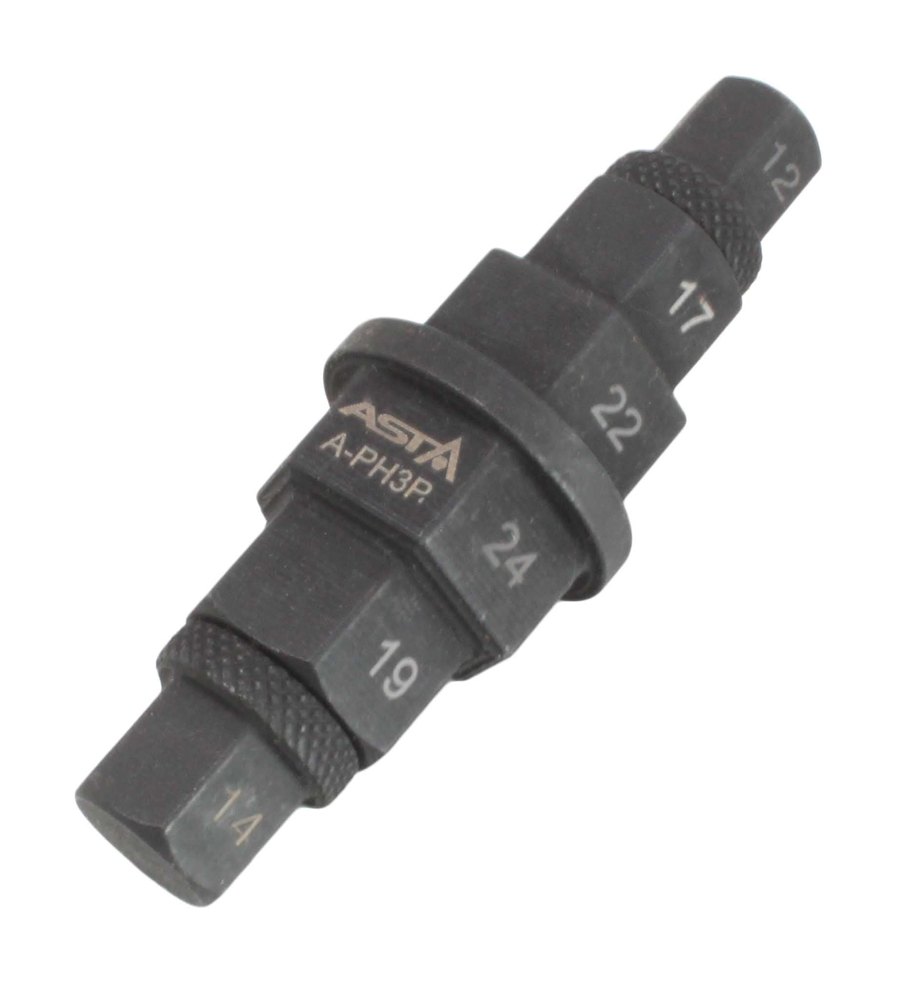 Špeciálny šesťhranný kľúč na prednú os motocykla 3/8