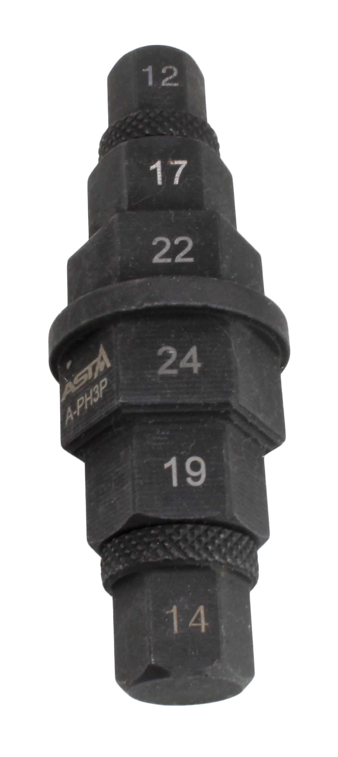 Špeciálny šesťhranný kľúč na prednú os motocykla 3/8