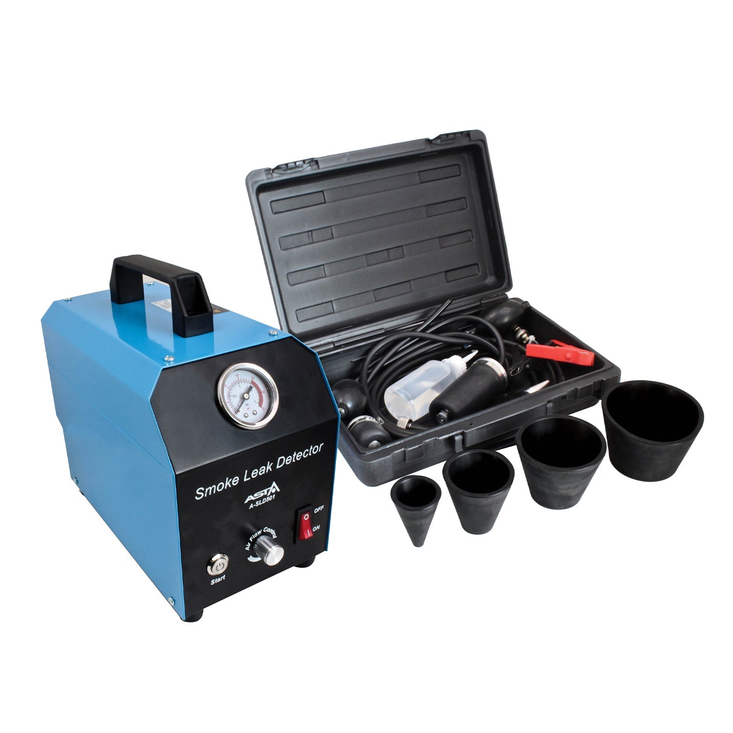 Generátor dymu pre detekciu únikov s príslušenstvom