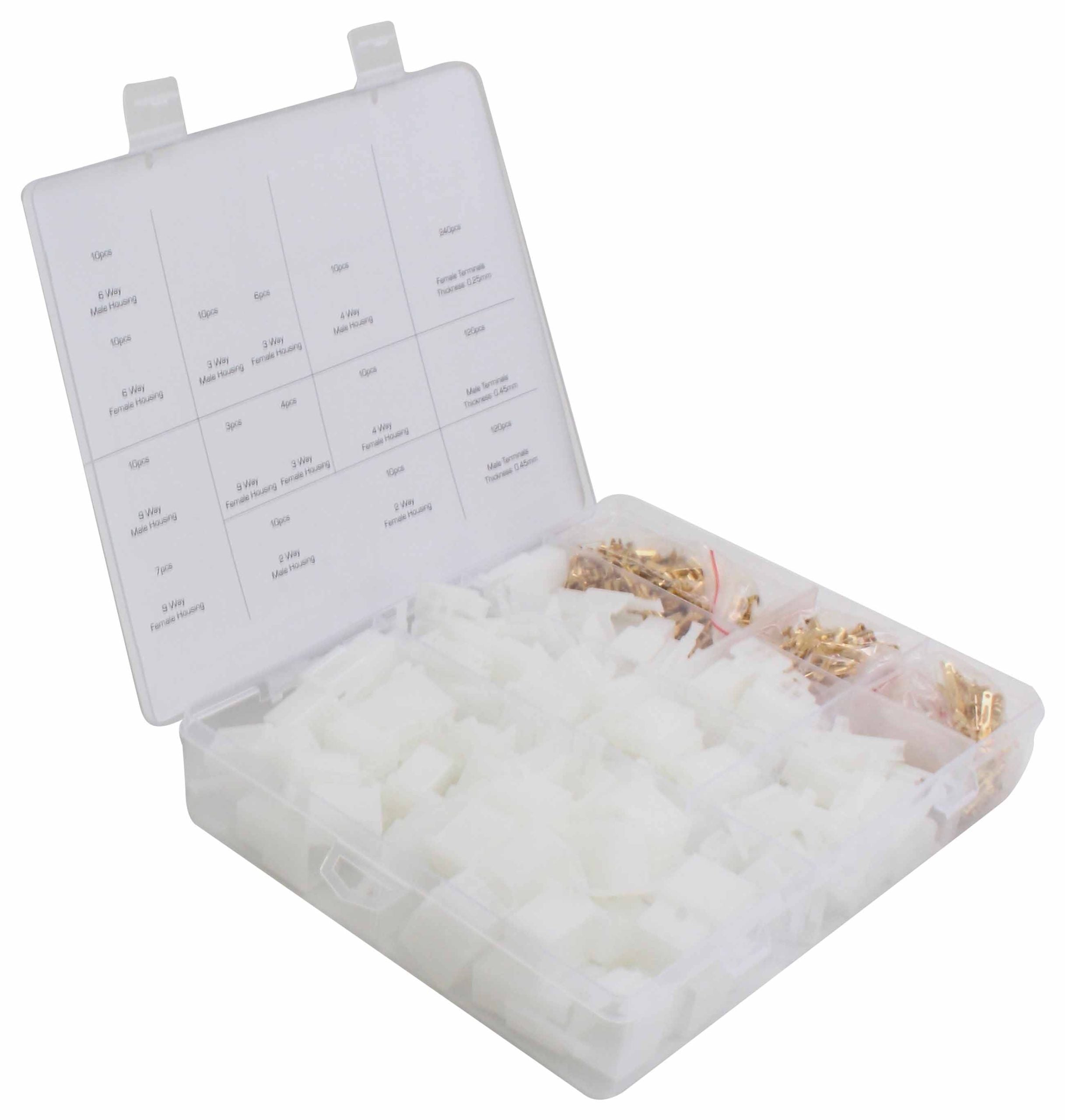 Sada automobilových káblových konektorov 580ks