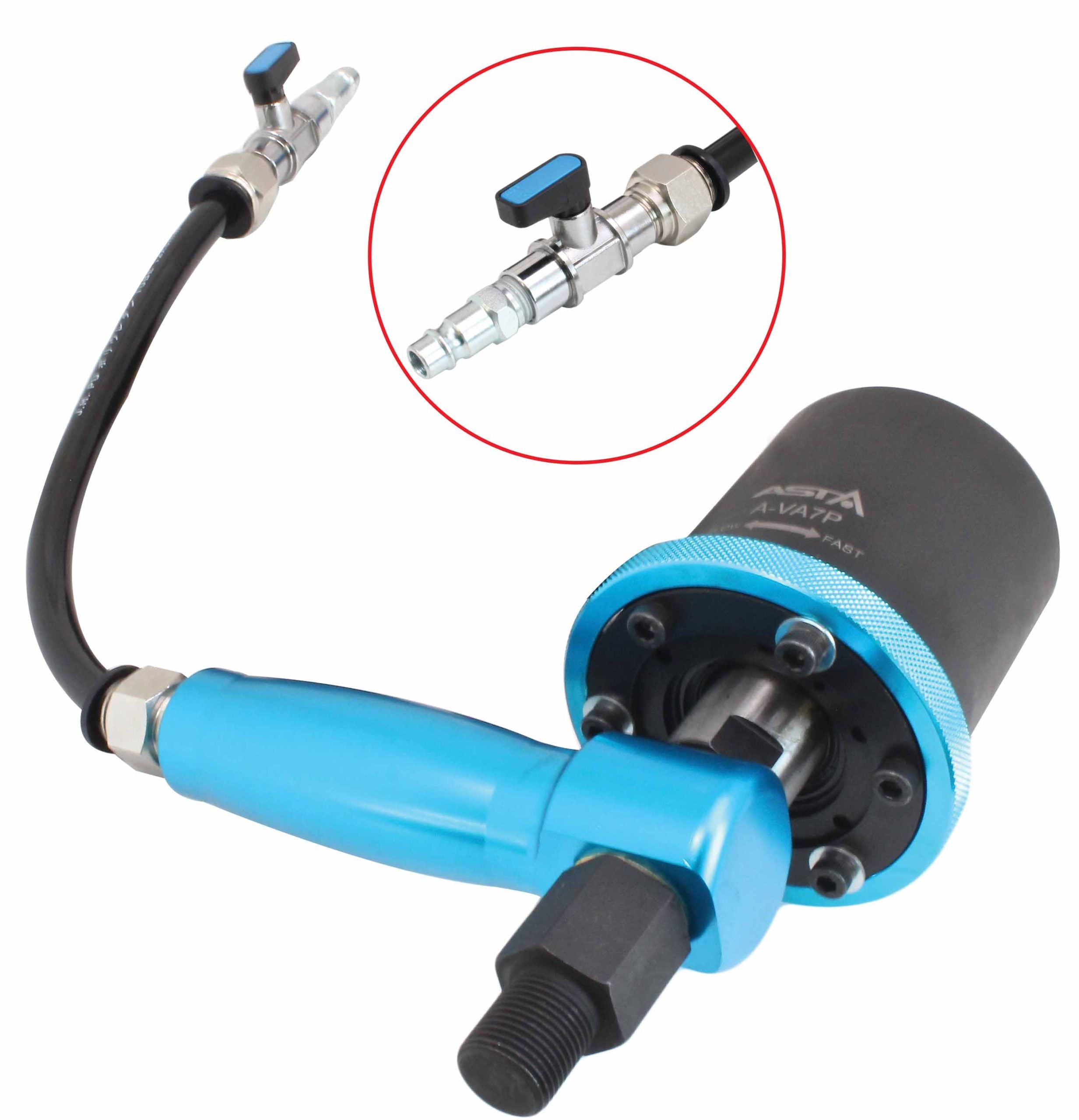 Sada pneumatického sťahováka na vstrekovače - 7 dielov