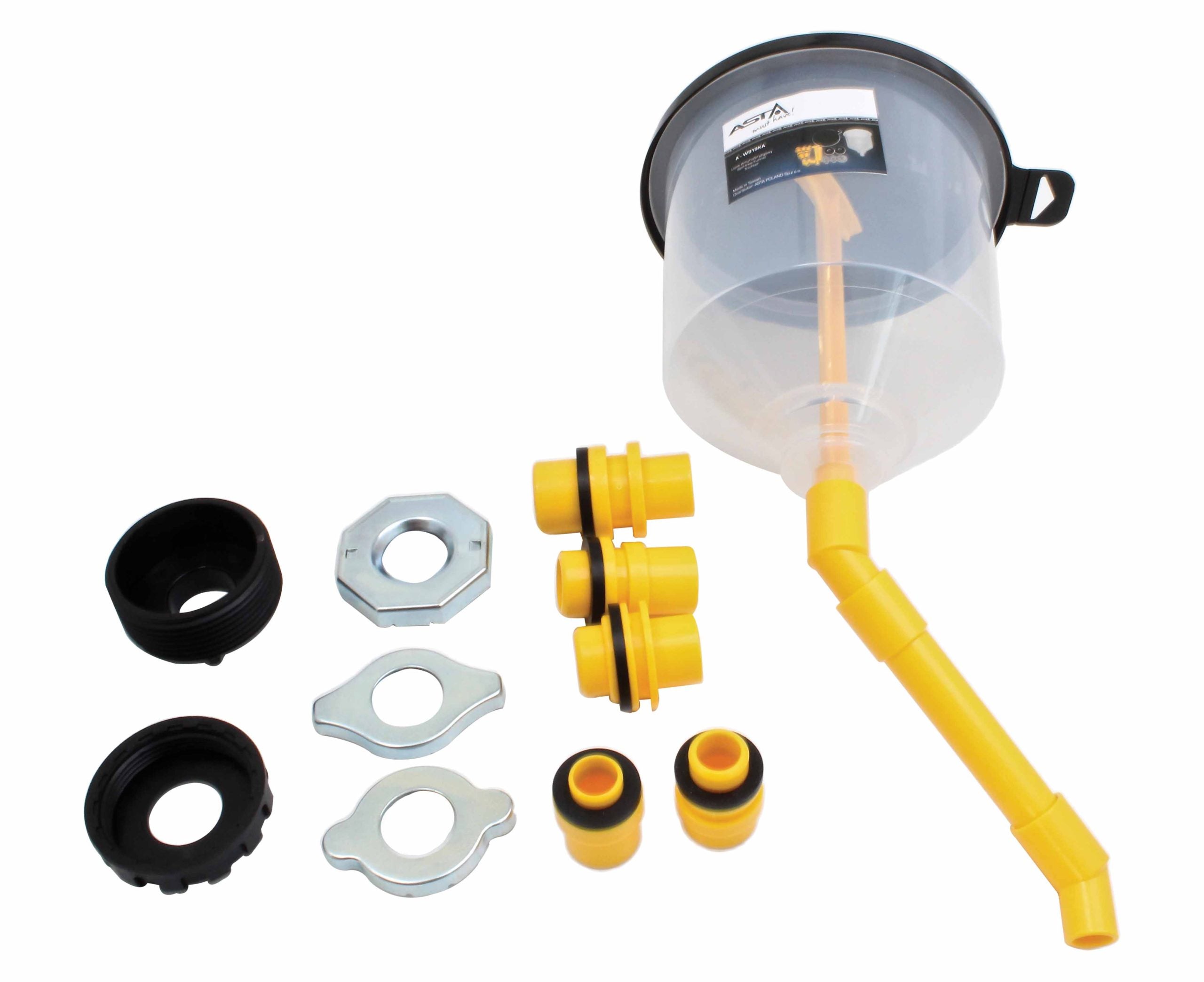 Sada lieviku s adaptérmi na chladiacu kvapalinu – chladič