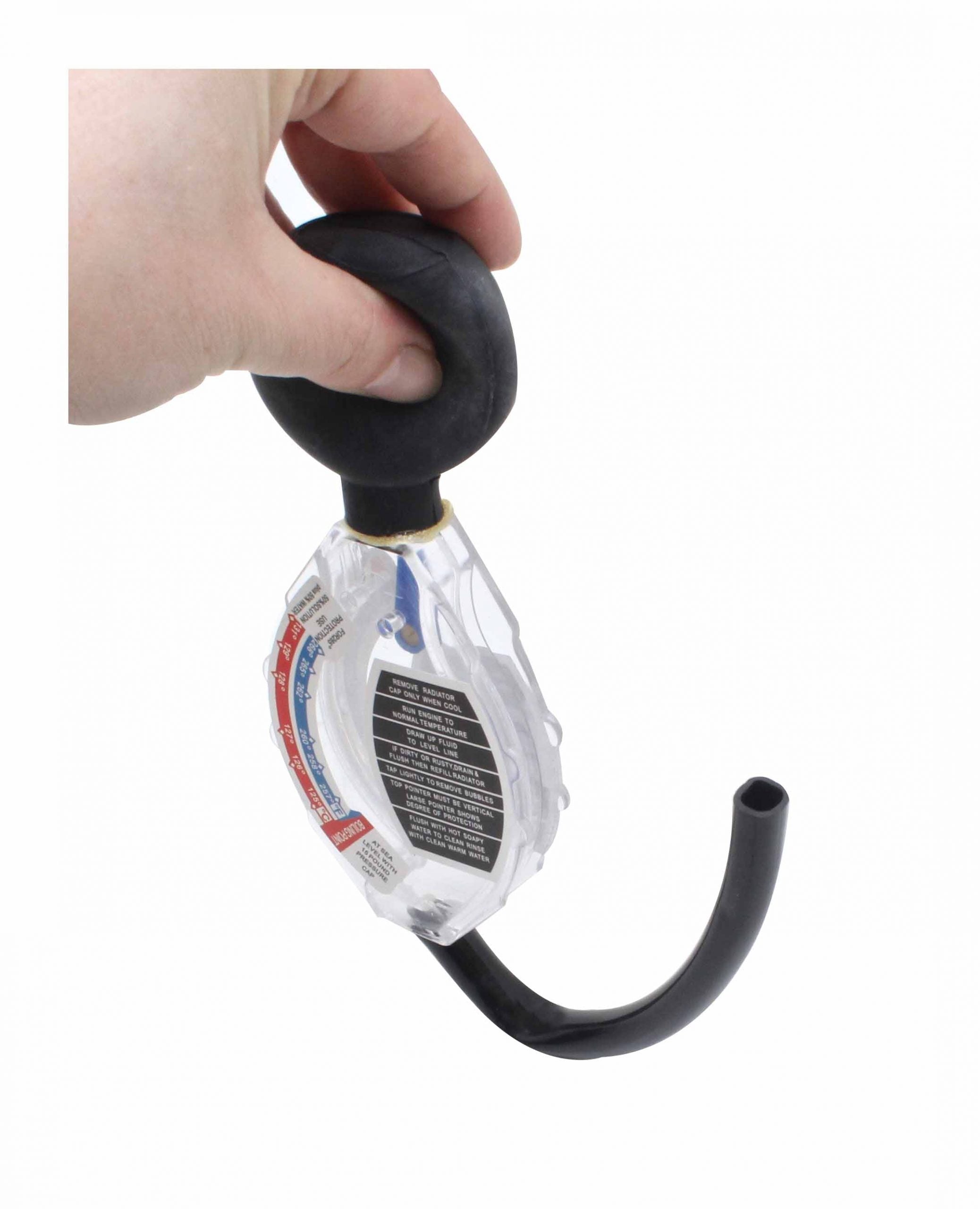 Tester na kontrolu nemrznúcej zmesi v aute