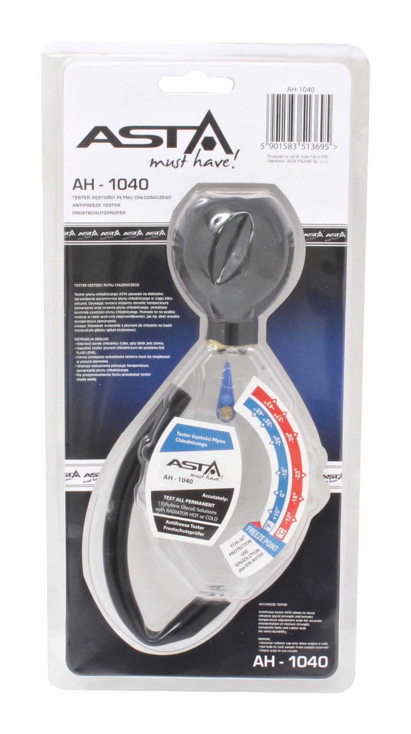 Tester na kontrolu nemrznúcej zmesi v aute