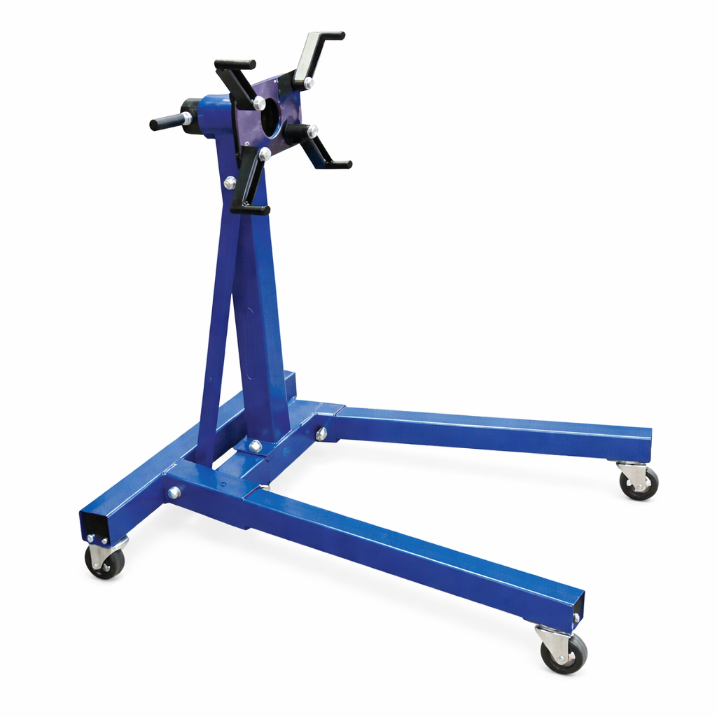 Držiak - stojan na motor, otočný, 900kg