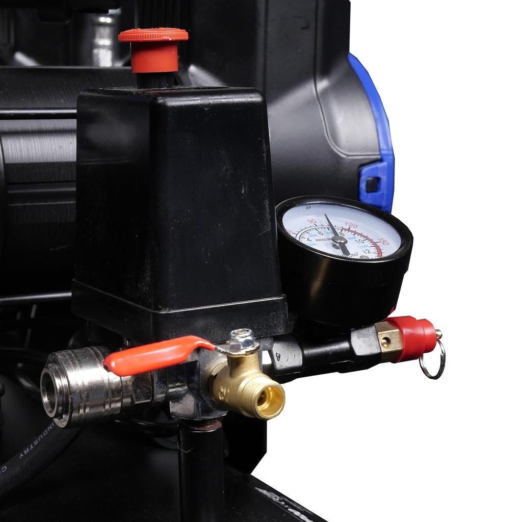 Tichý bezolejový kompresor s nízkou hlučnosťou 2 x 1.8hp 40l Airpro