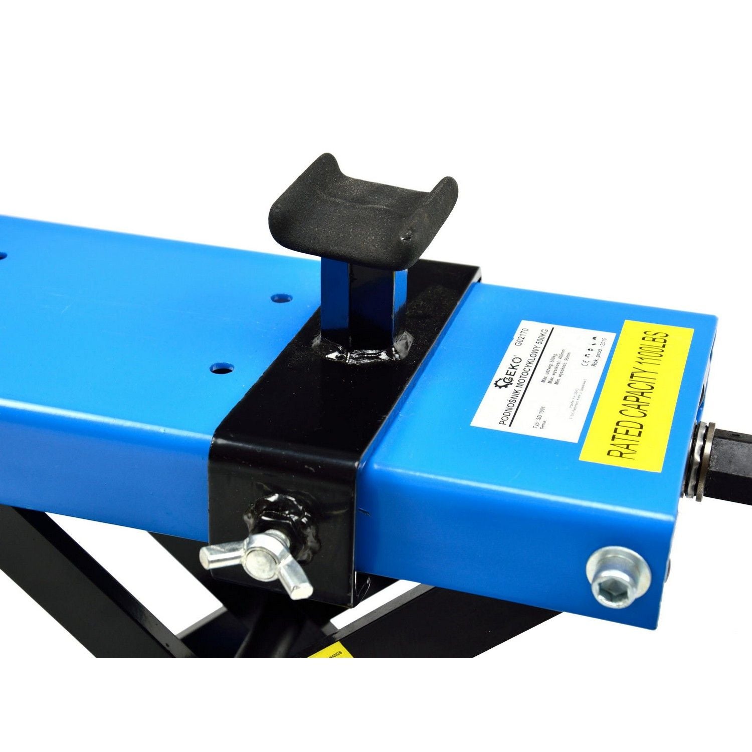 Mechanický nožnicový zdvihák pre motocykle 500kg, premium