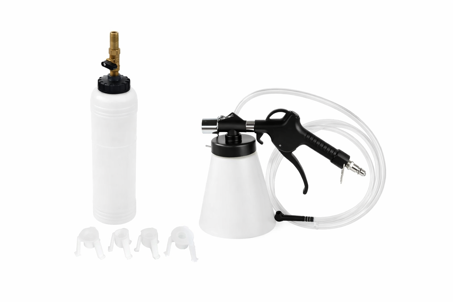 Sada na odvzdušnenie bŕzd a výmenu brzdovej kvapaliny