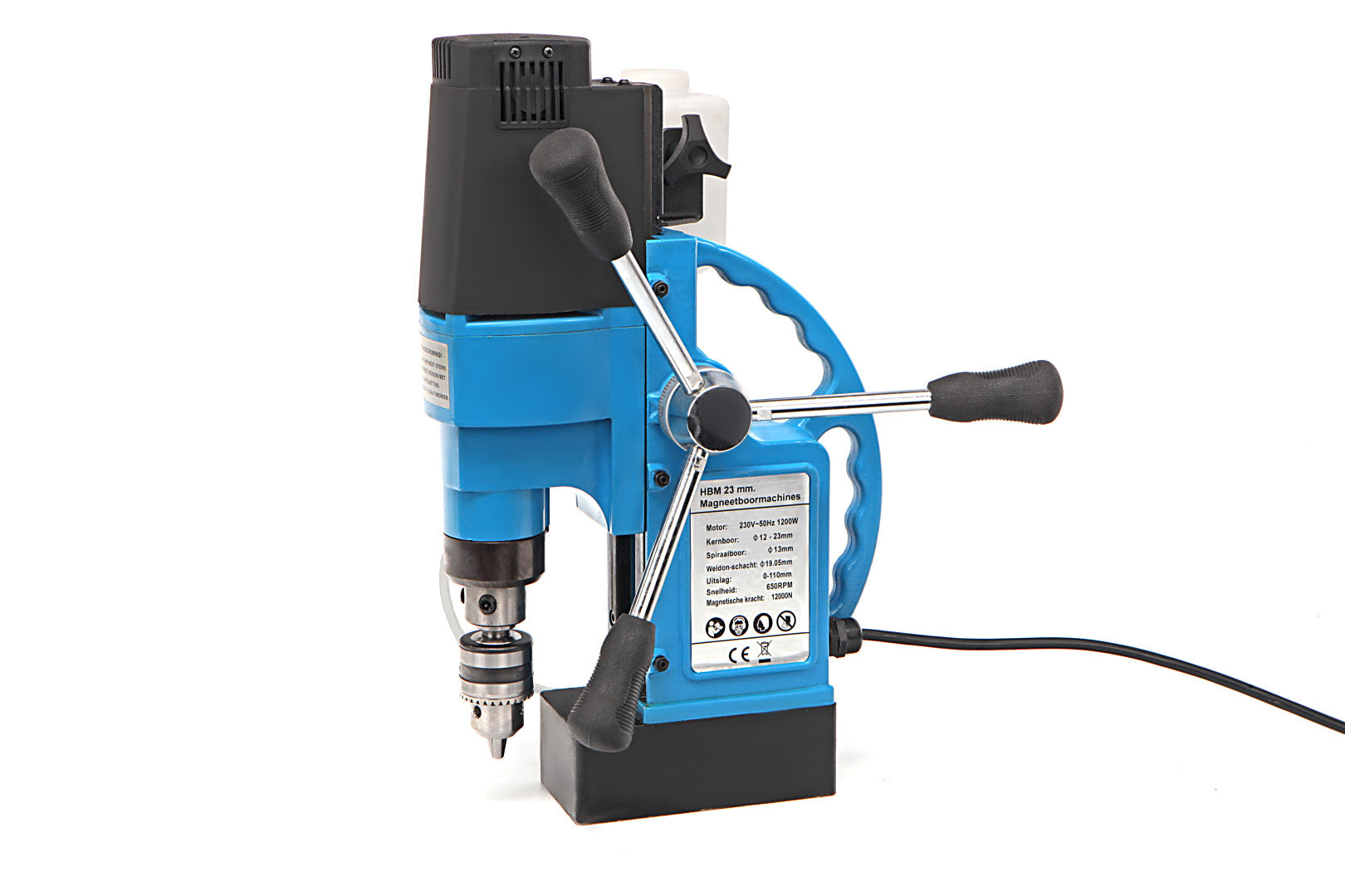 Magnetická vŕtačka so základňou