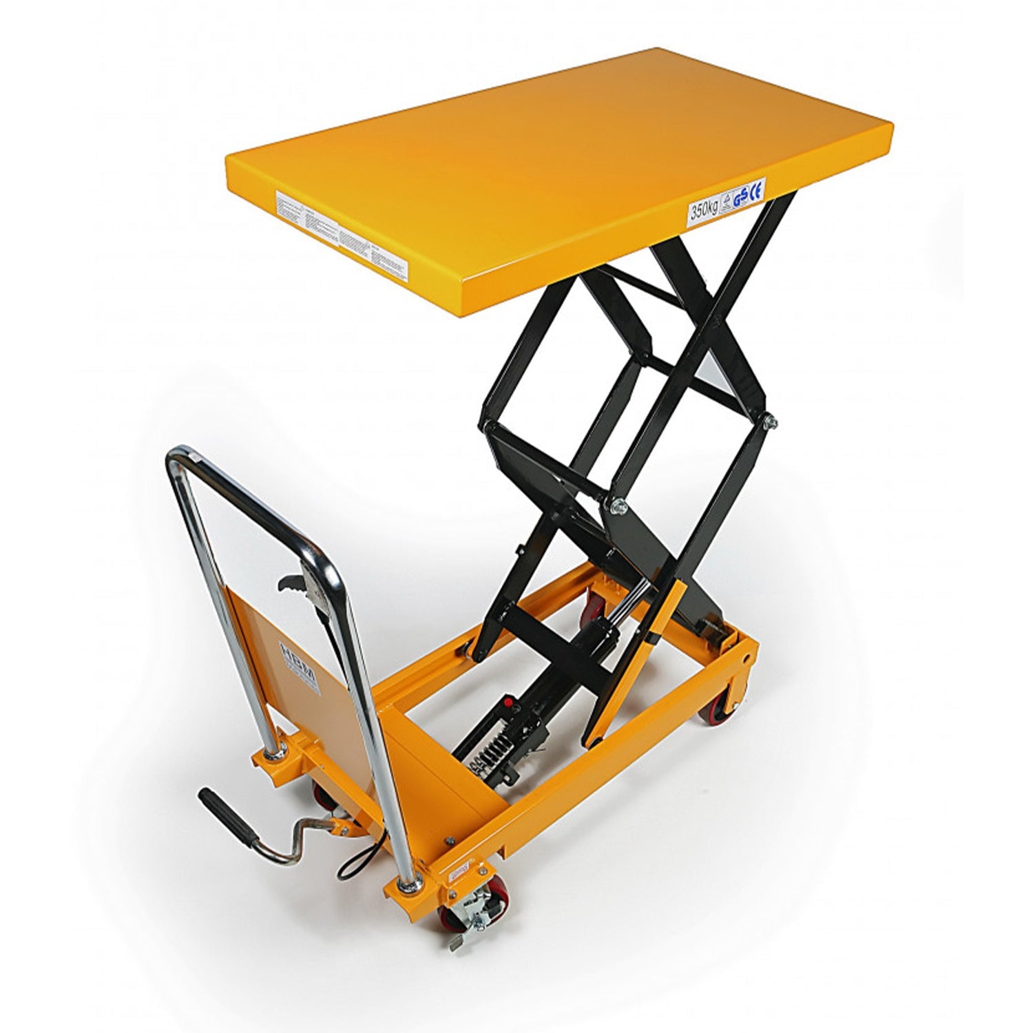 Vozík s hydraulickým stolom 350 kg