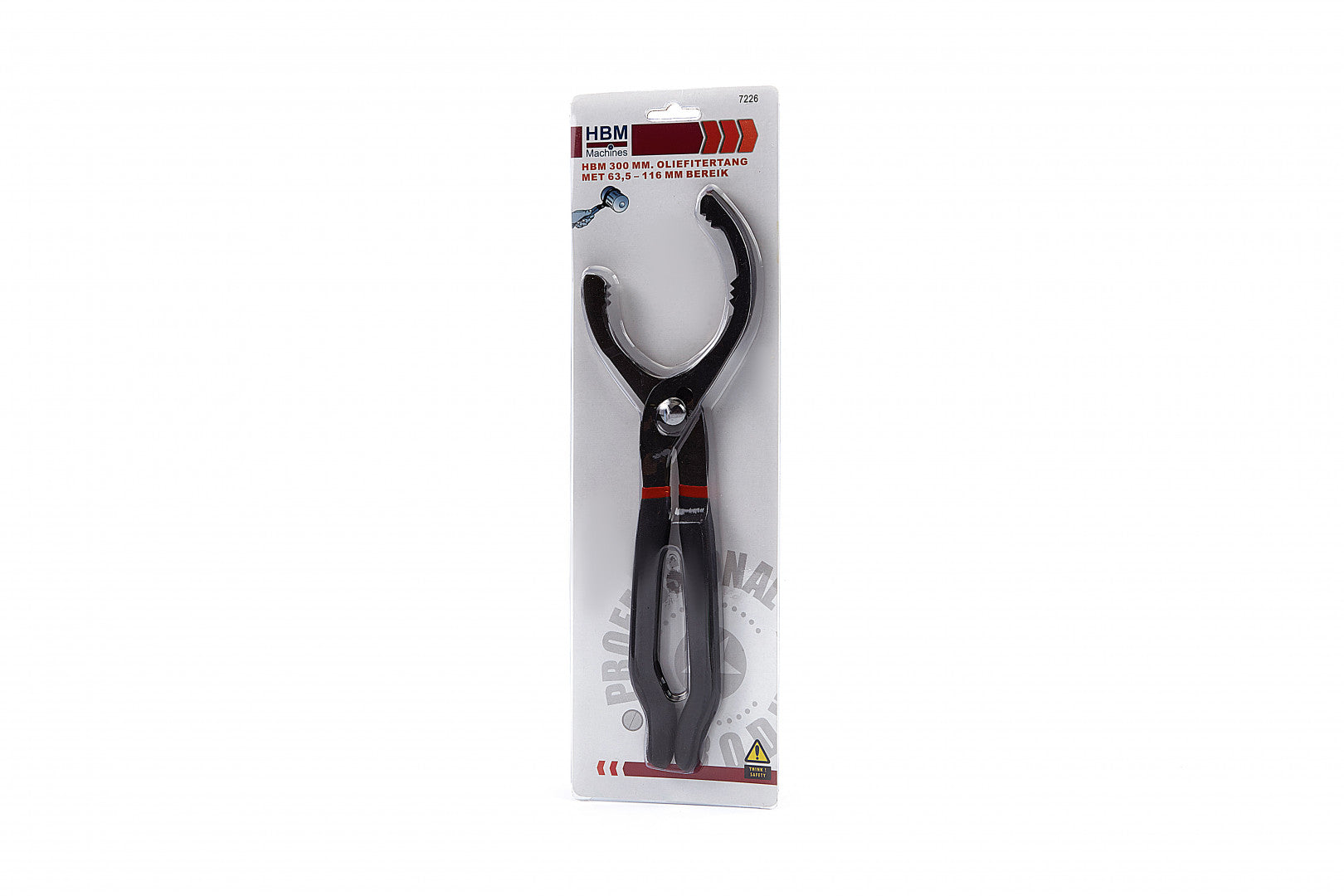 Kliešte na olejový filter 300mm, priemer úchopu 63,5 - 116mm HBM Machines Holandsko