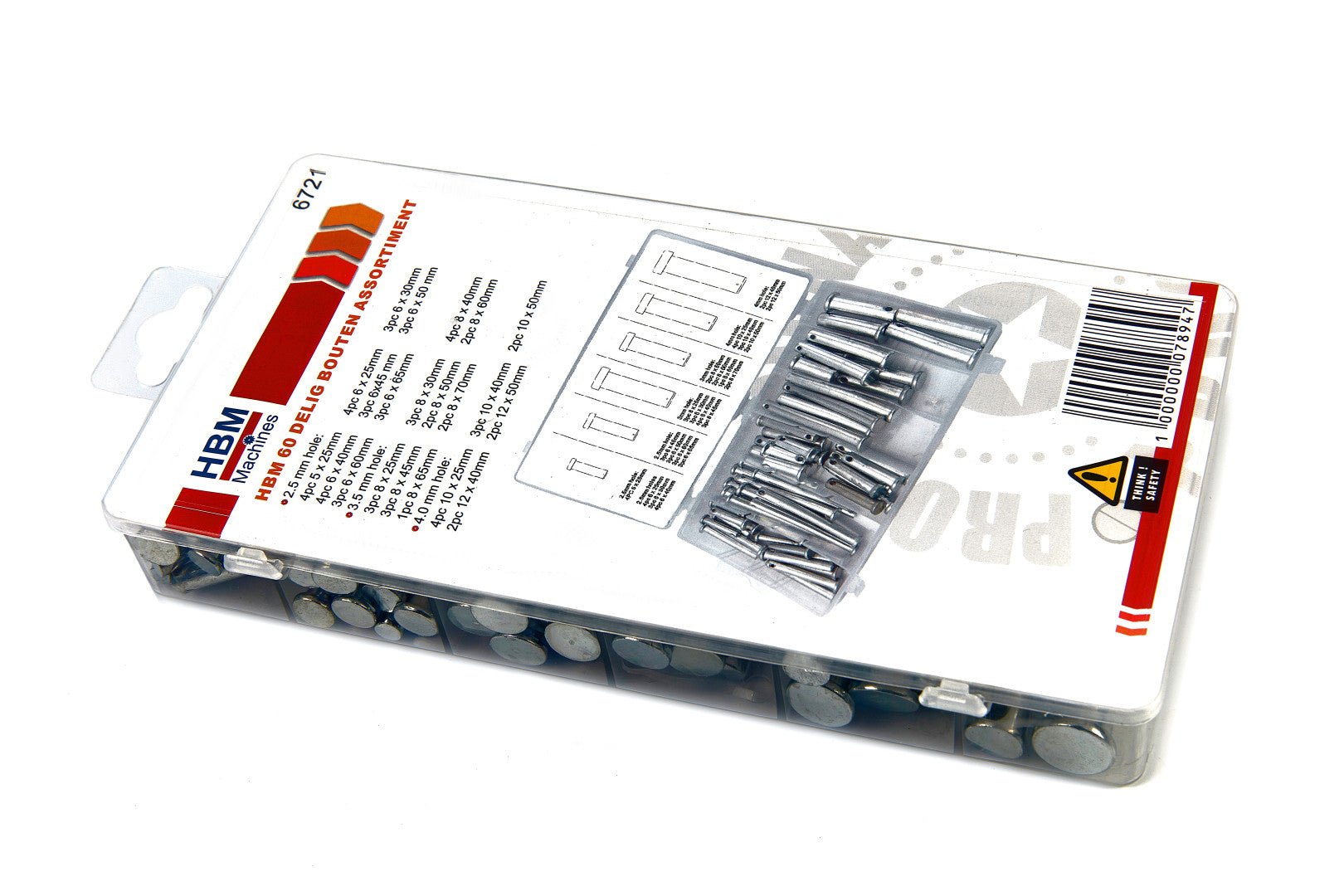 Sada kolíkov 60 kusov