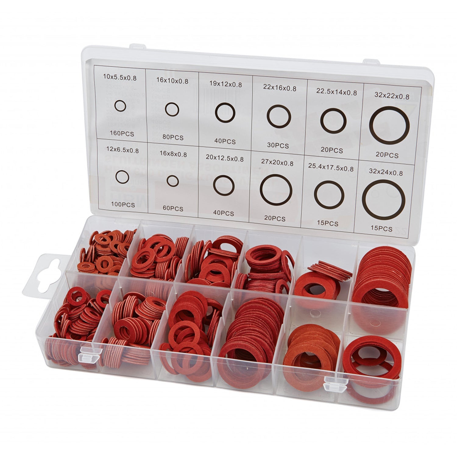 Sada podložiek z umelej vlákniny 600 kusov