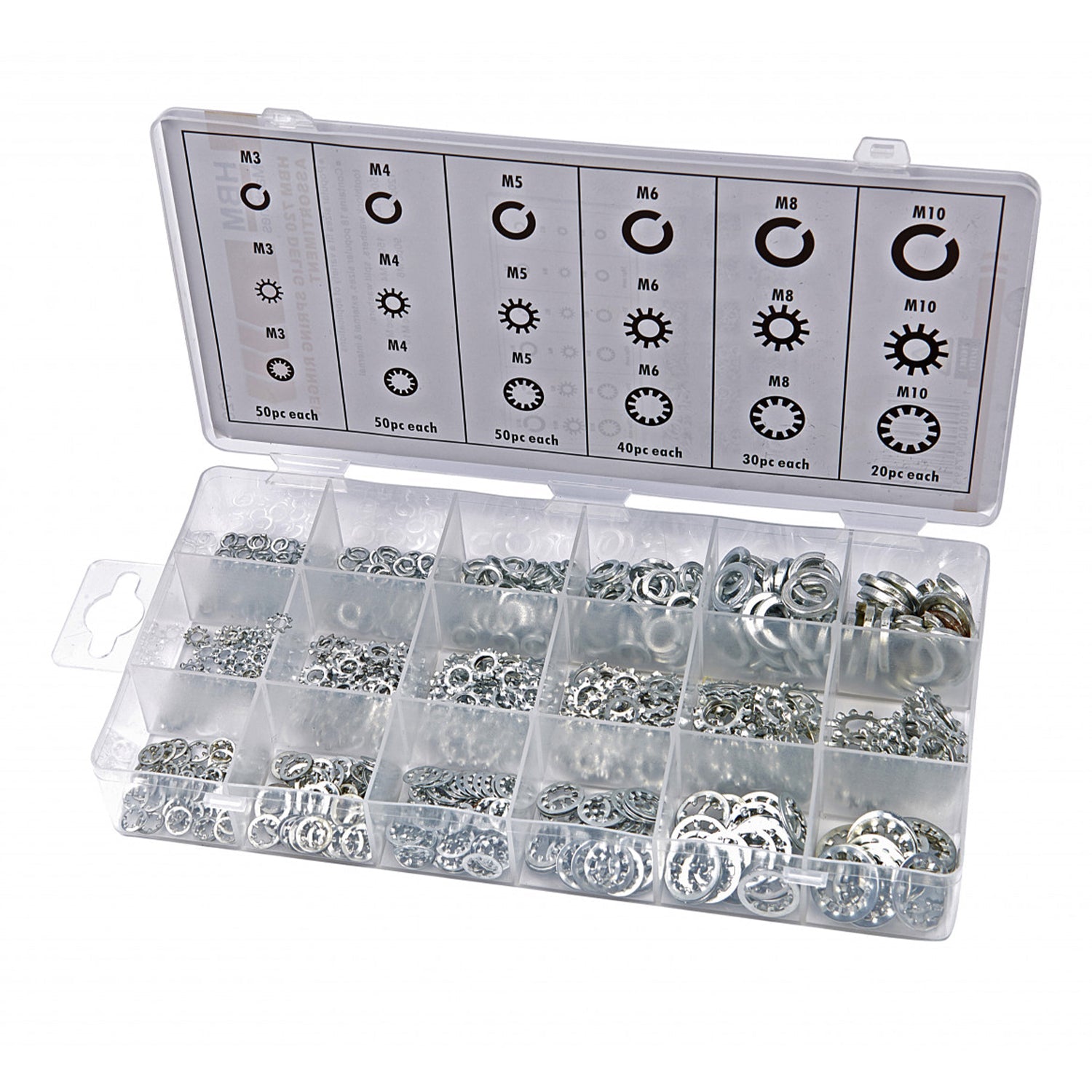 Sada podložiek mix 720 kusov