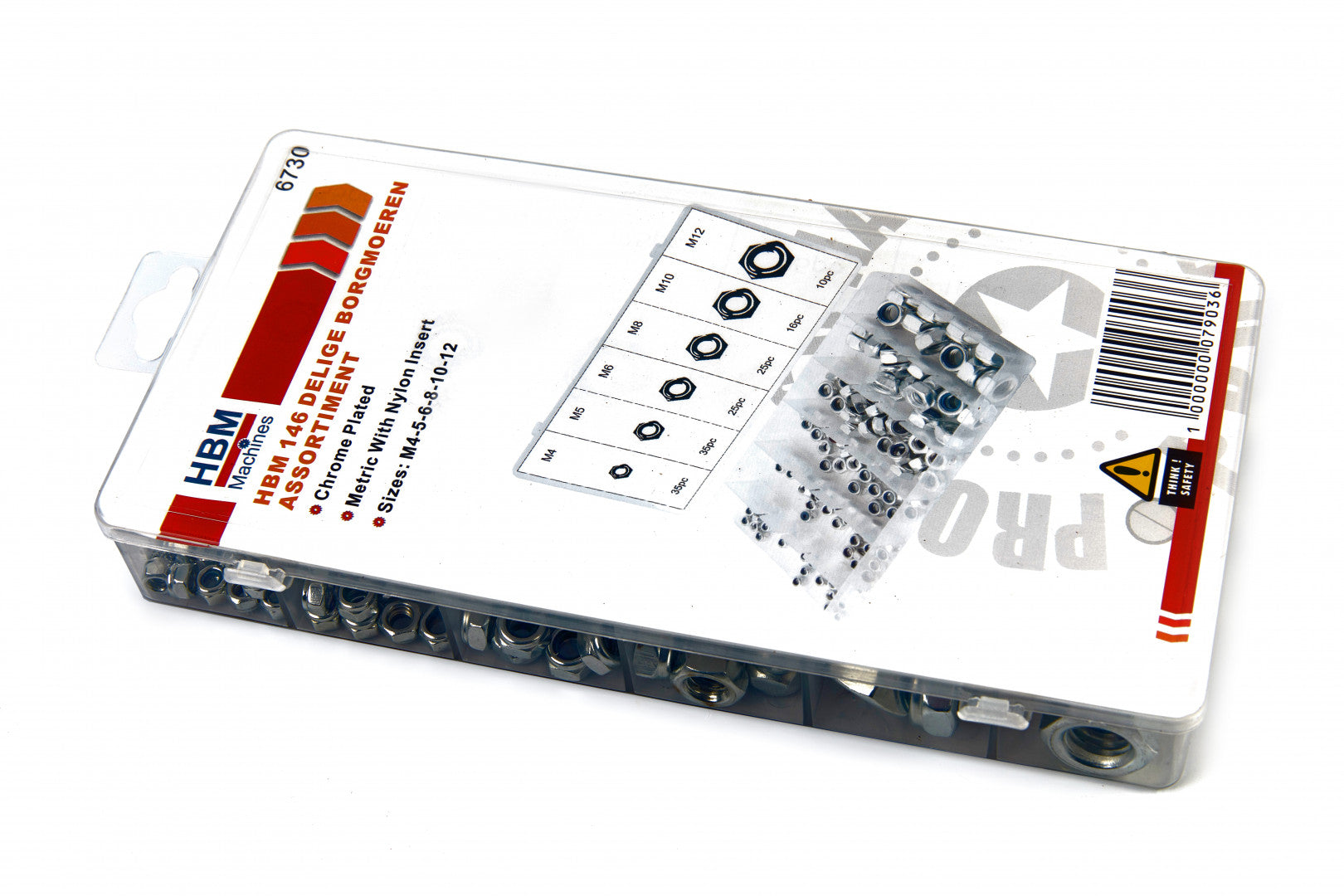 Sada samosvorných matíc 146 kusov