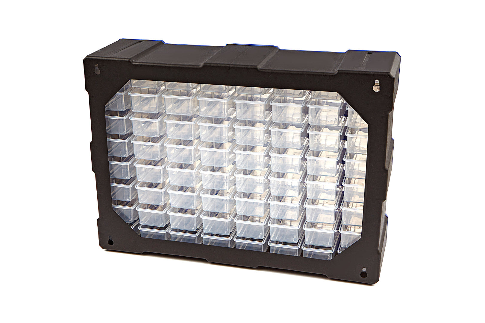 Plastový organizér 52 x 16 x 37 cm, 64 zásuviek