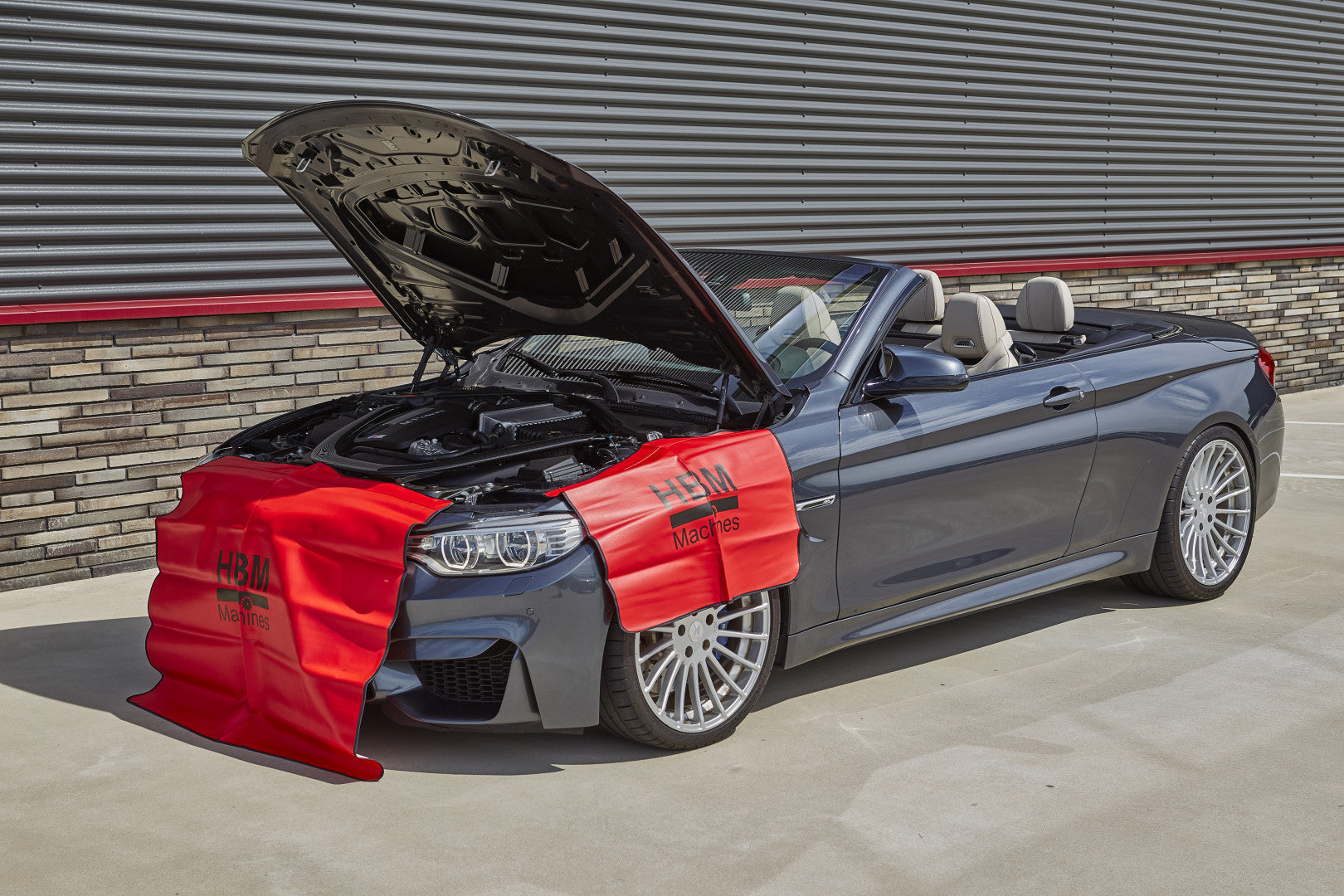 Ochranný poťah - plachta na blatník s magnetickou páskou 120 x 100cm HBM Machines Holandsko