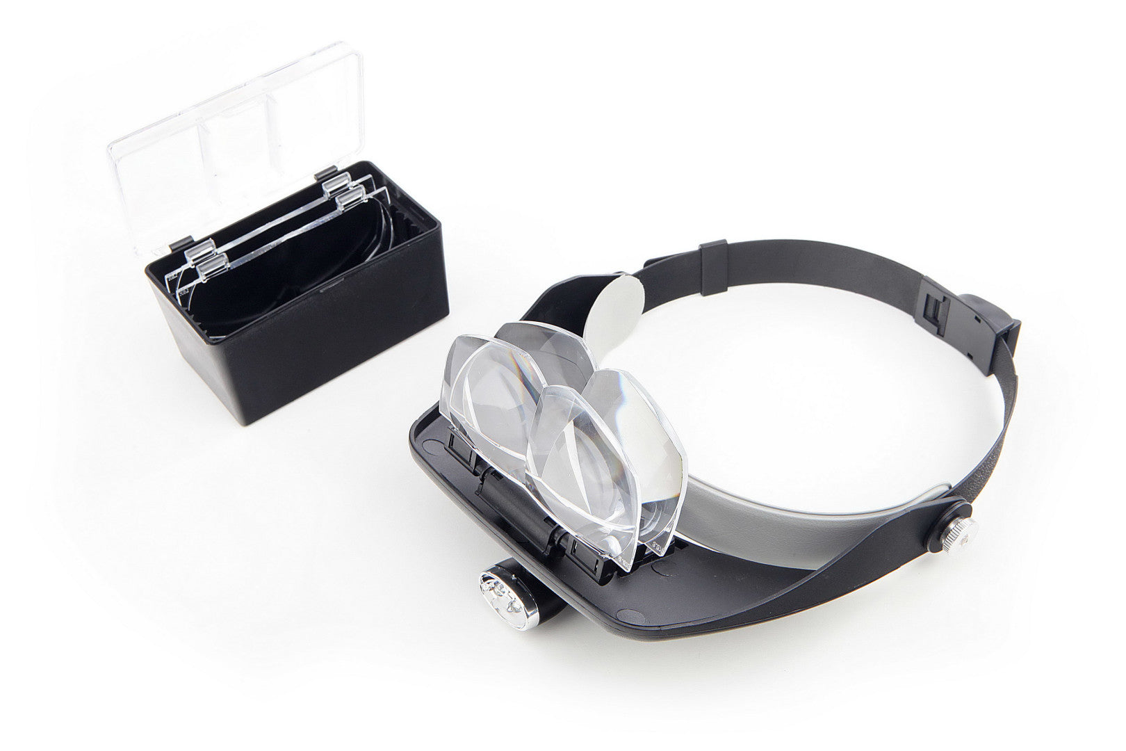 Okuliare s lupou, LED osvetlením a vymeniteľnou šošovkou HBM Machines Holandsko