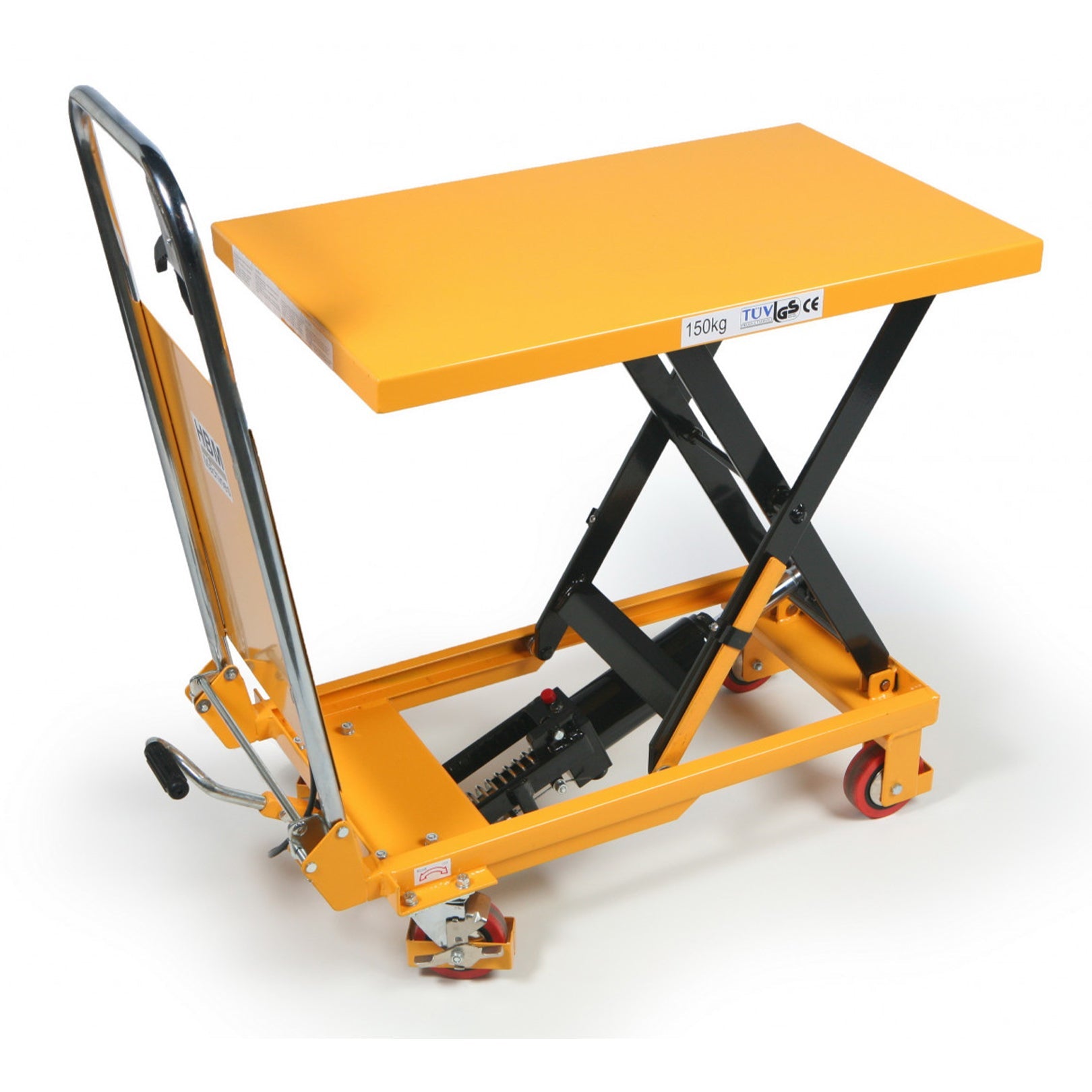 Hydraulický zdvíhací stôl 150 kg