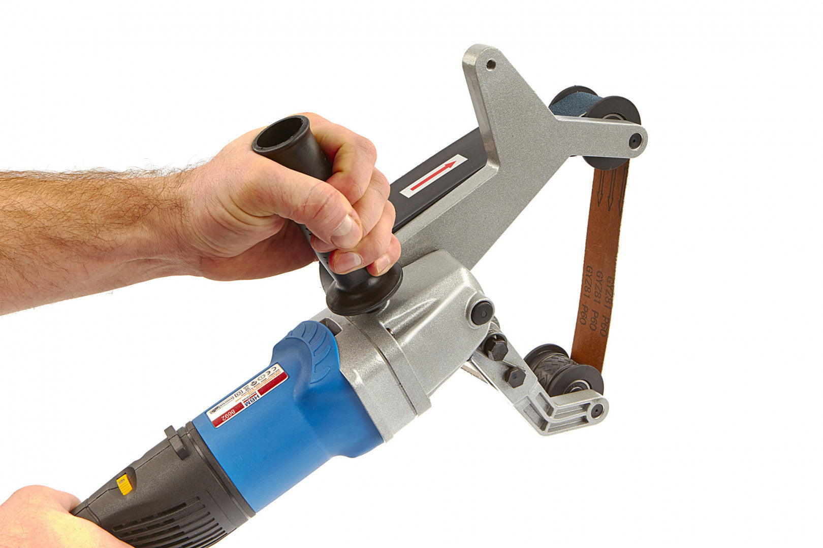 Pásová brúska na rúry, 800W, 230V