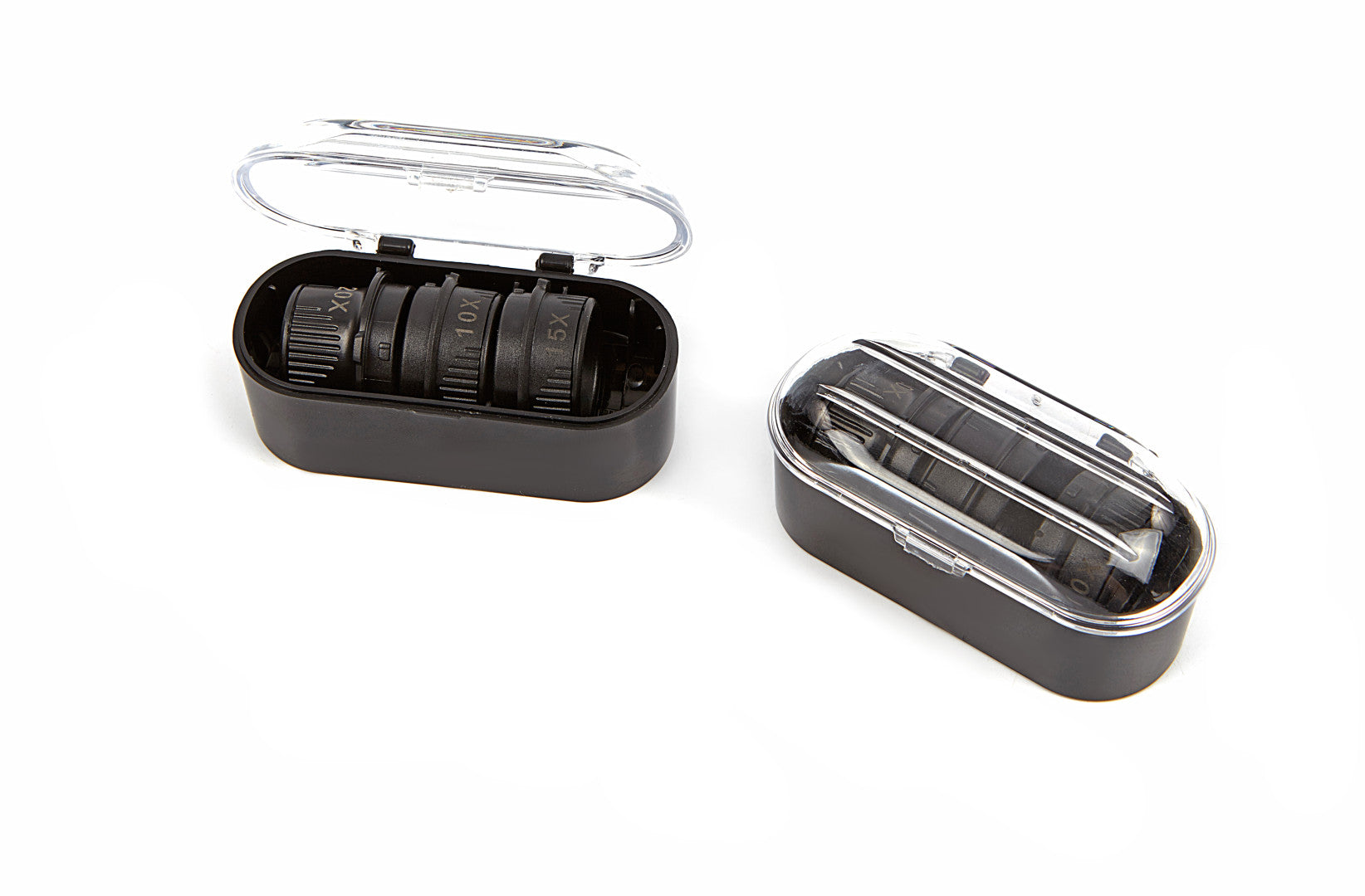 Profesionálne okuliare s vymeniteľnými lupami a LED osvetlením