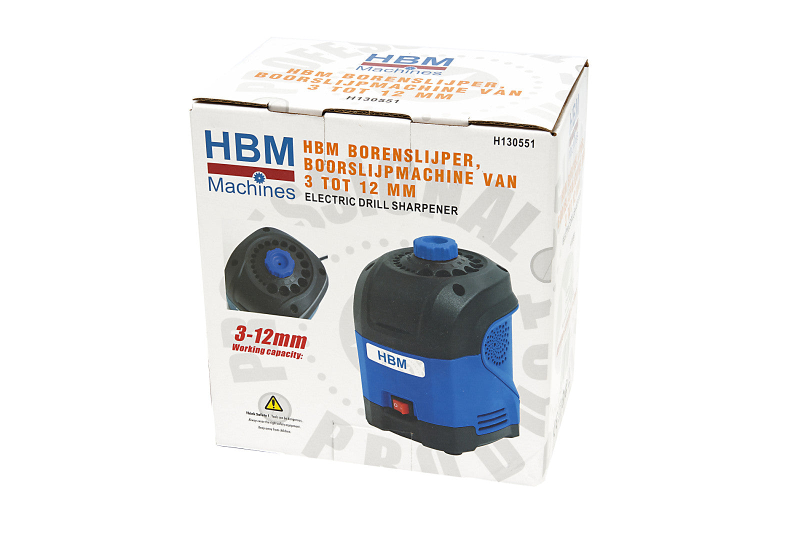 Brúska na vrtáky 3 - 13mm HBM