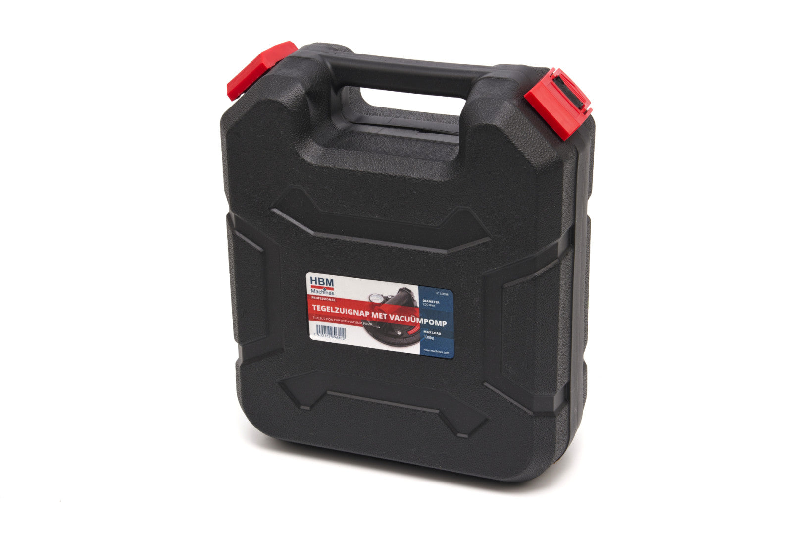 Profesionálna prísavka s vákuovou pumpou a manometrom, 200mm, 110kg HBM Machines Holandsko