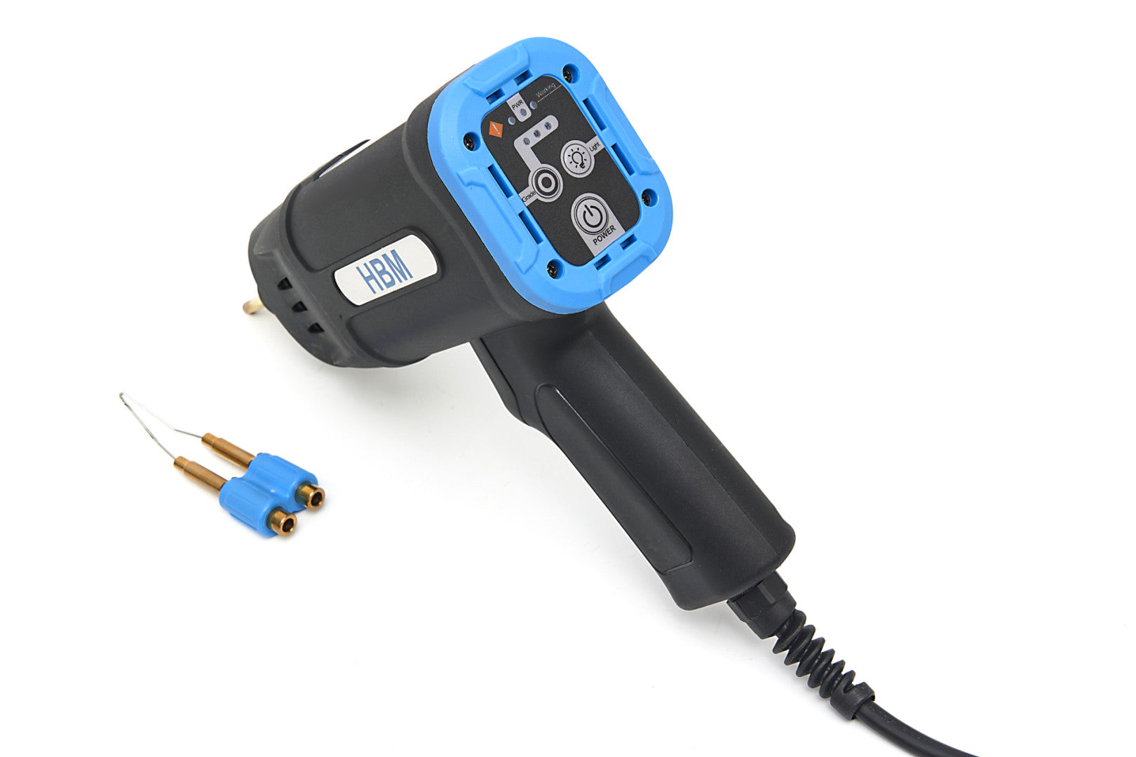 Lepiaca pištoľ na opravu plastov s príslušenstvom HBM 75W