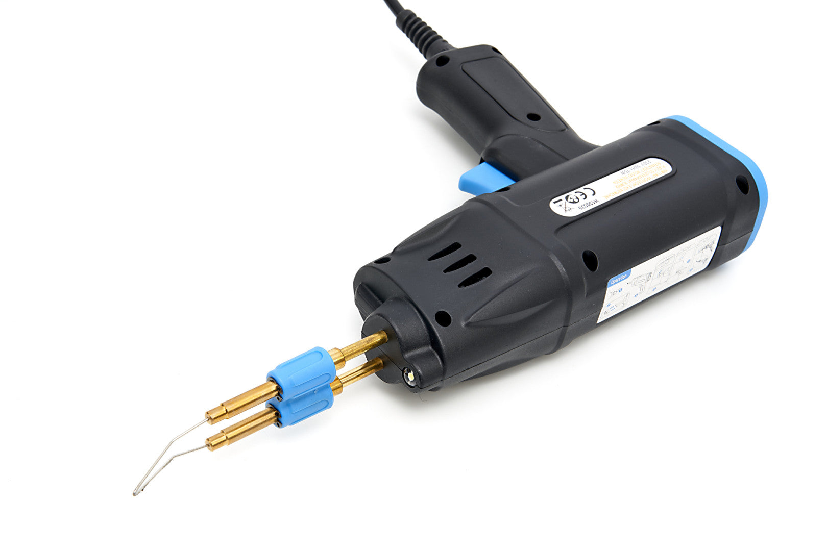 Lepiaca pištoľ na opravu plastov s príslušenstvom HBM 75W