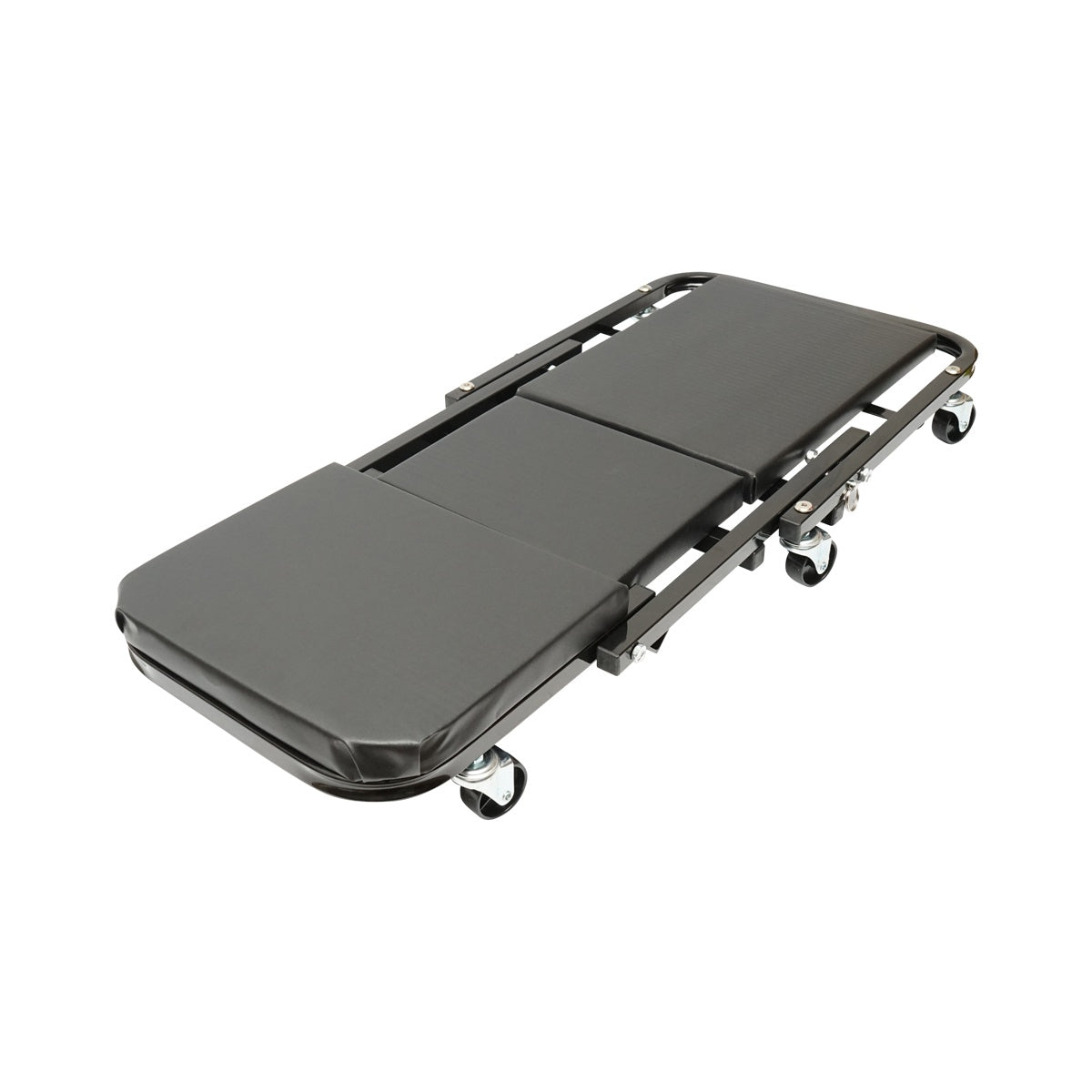 Montážne ležadlo a stolička na kolieskach