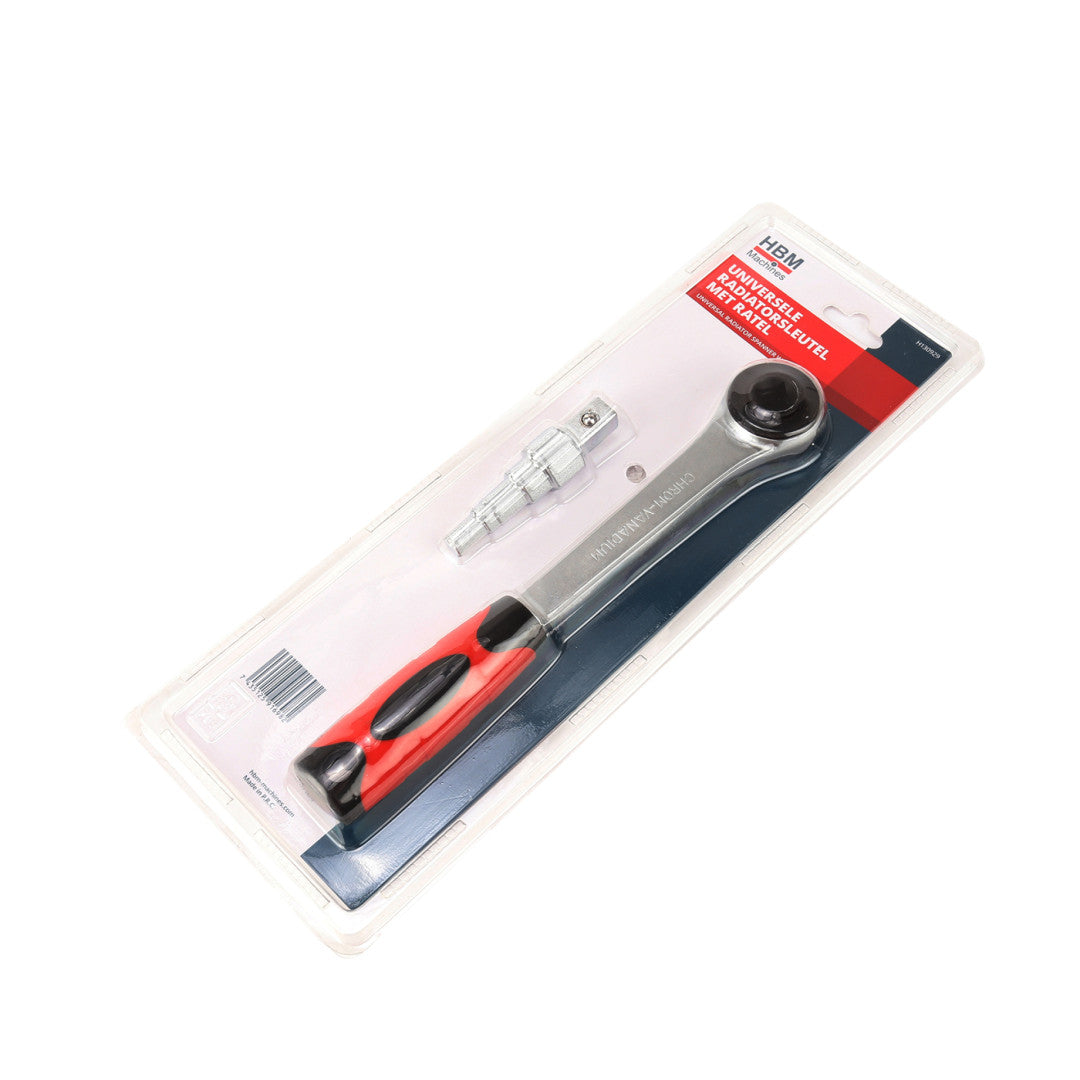 Račňový kľúč na radiátor v stupňoch HBM