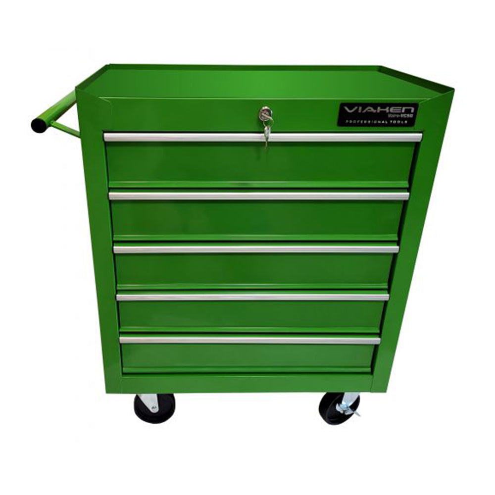 Profesionálna kovová skrinka - vozík s 5 zásuvkami