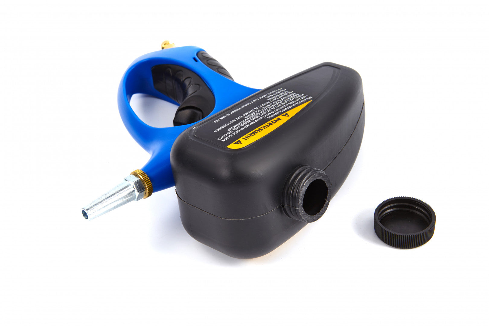 Pieskovacia pištoľ s hornou nádržkou hbm