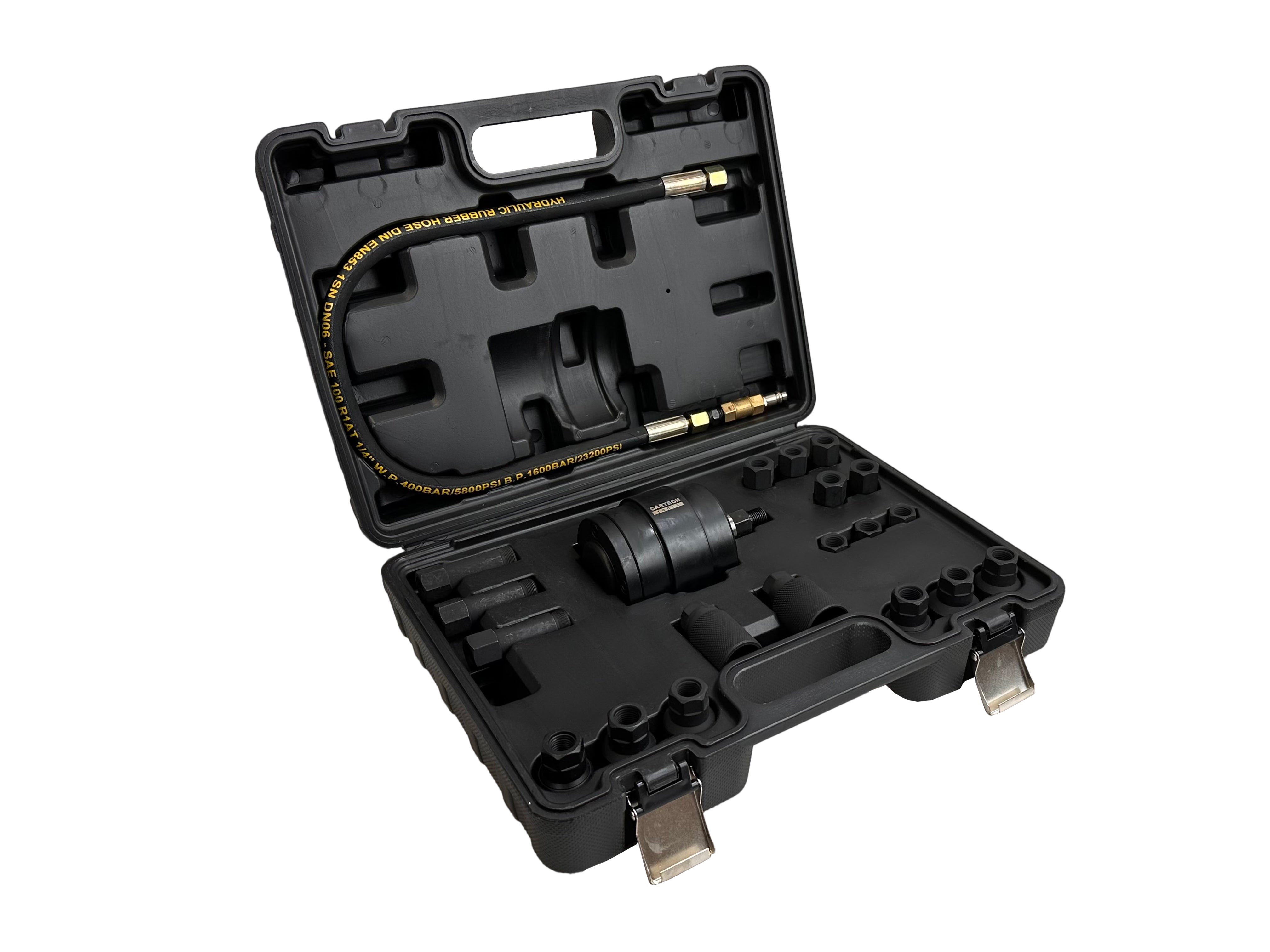 Pneumatický sťahovák vstrekovačov, 1000Nm, sada 21ks - Bosch, Delphi, Denso, Siemens