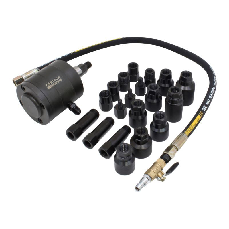 Sada pneumatického sťahováka vstrekovačov, 1000Nm, 21ks - Bosch, Delphi, Denso, Siemens